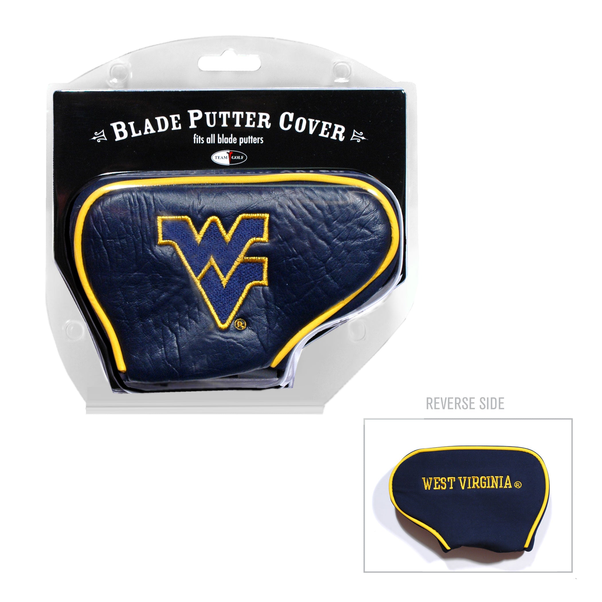 West Virginia Mountaineers Blade Putter Cover