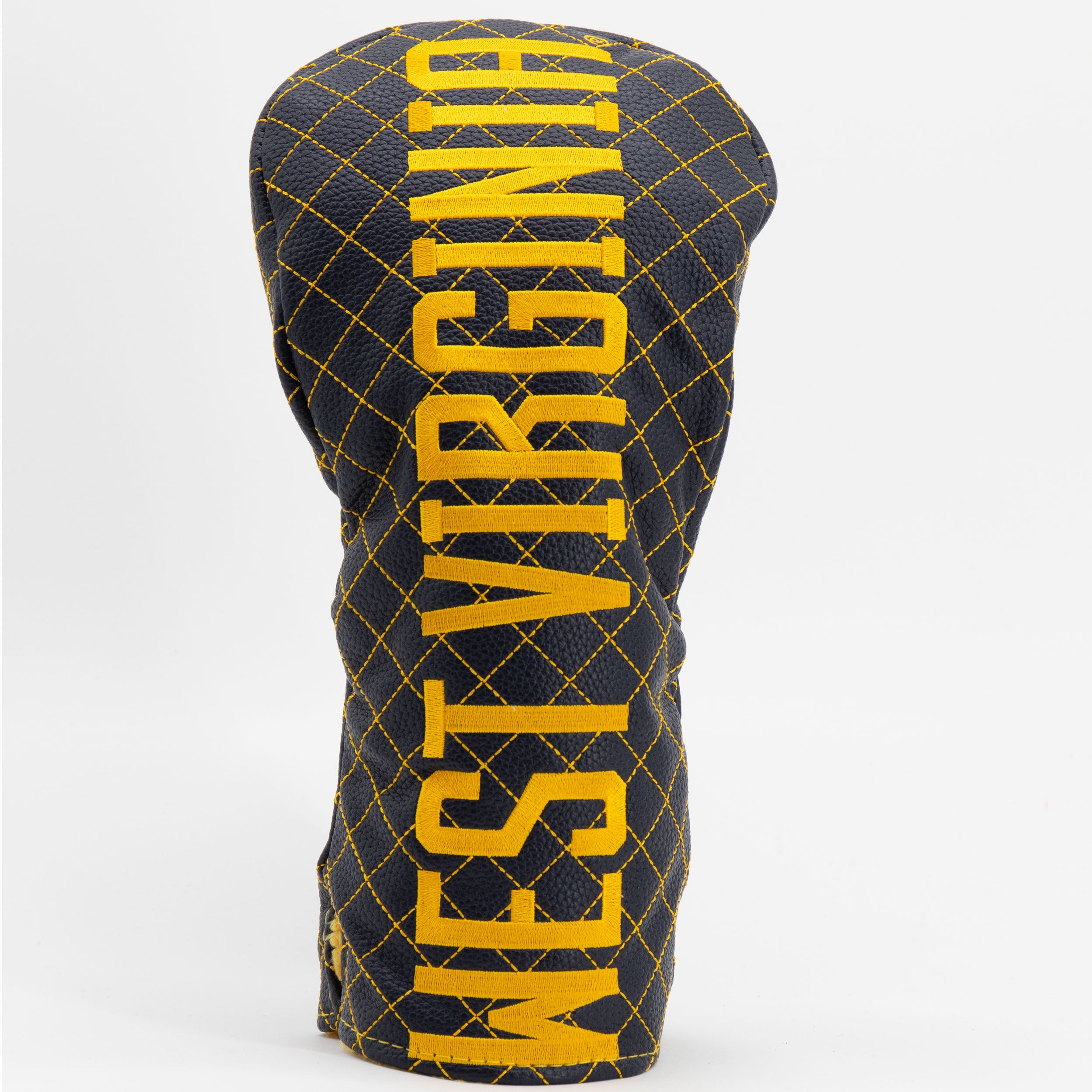 West Virginia Mountaineers Quilted Driver Headcover (SOLID)