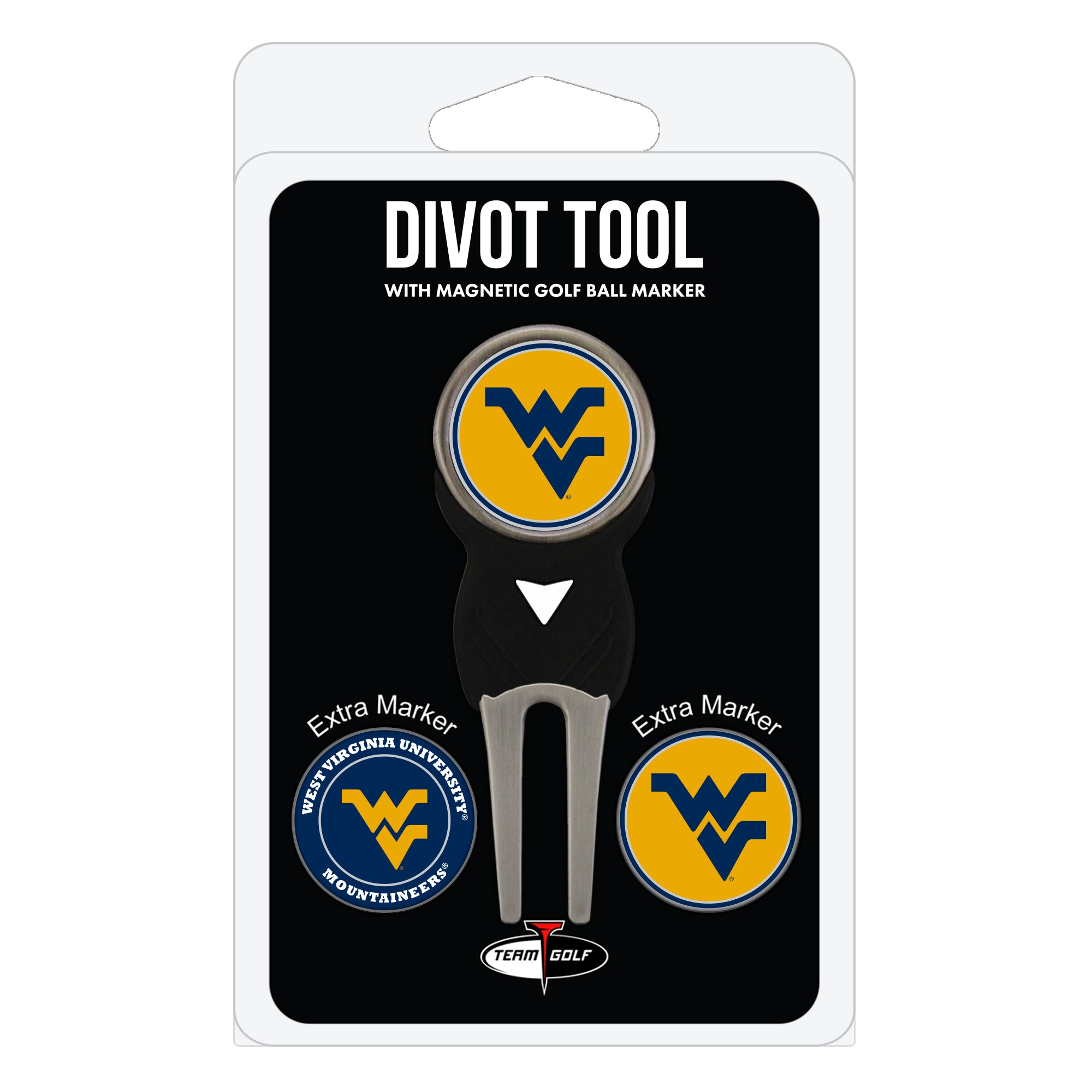 West Virginia Mountaineers Signature Divot Tool Pack