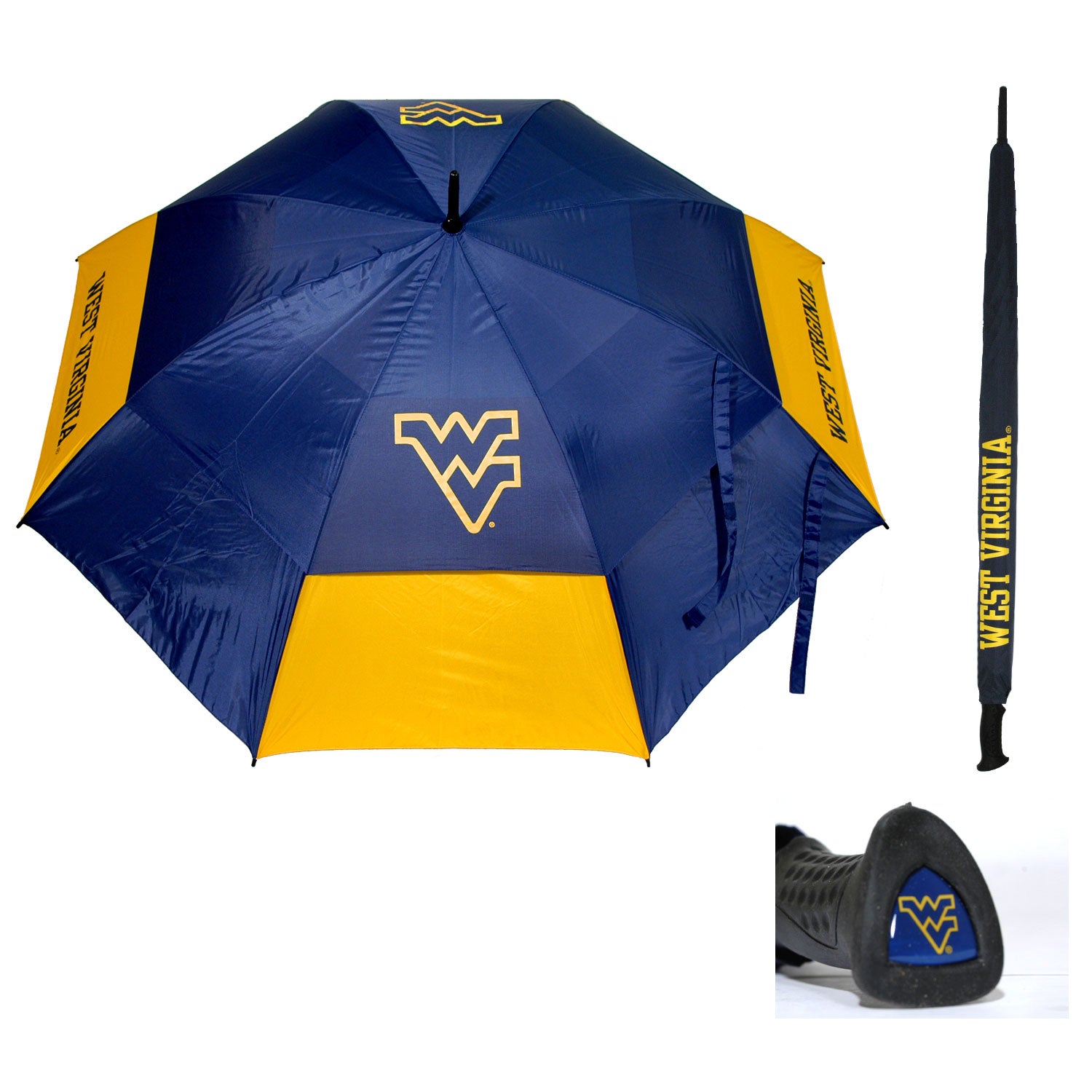 West Virginia Mountaineers Umbrella West Virginia Mountaineers Umbrella