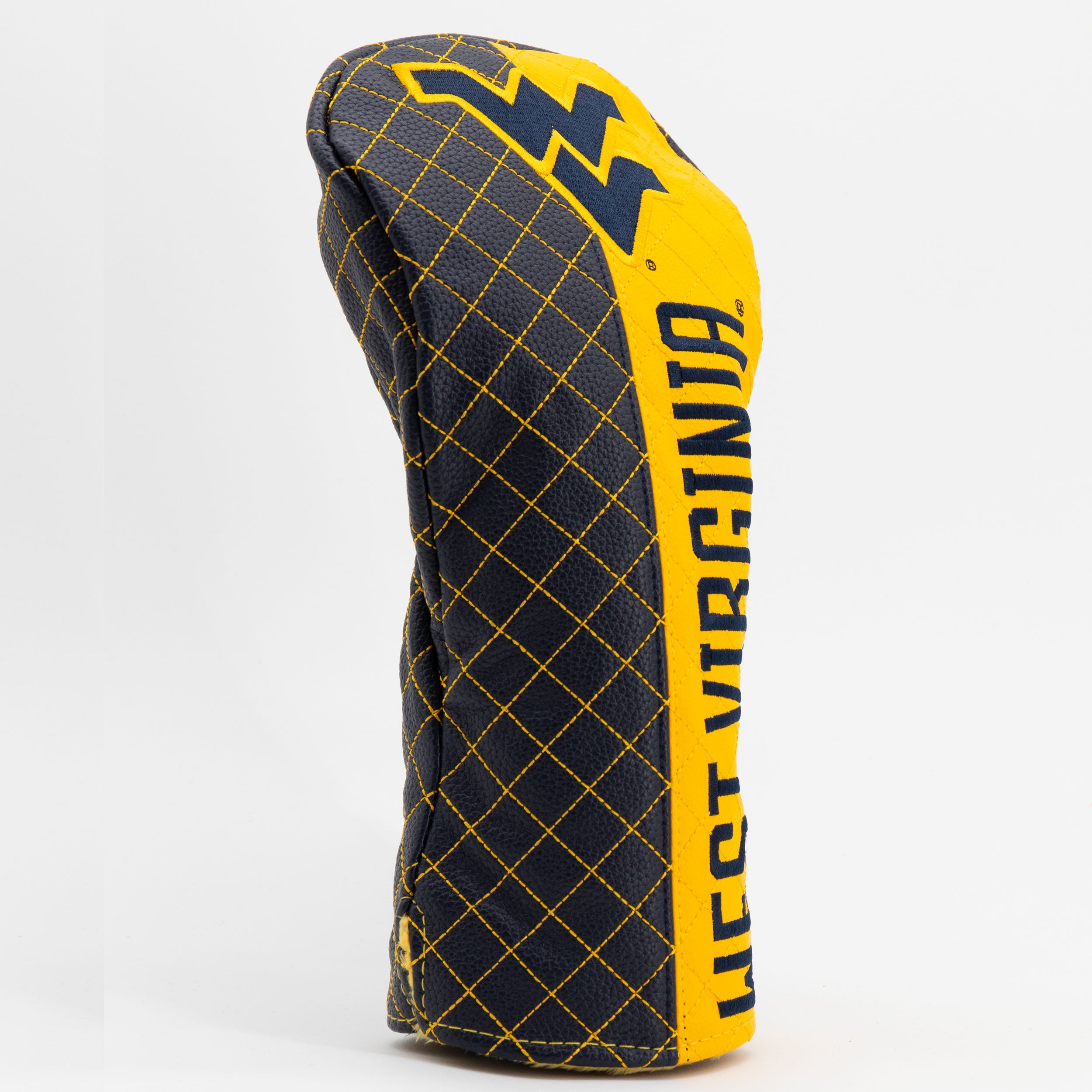 West Virginia Mountaineers Quilted Driver Headcover (SPLIT)