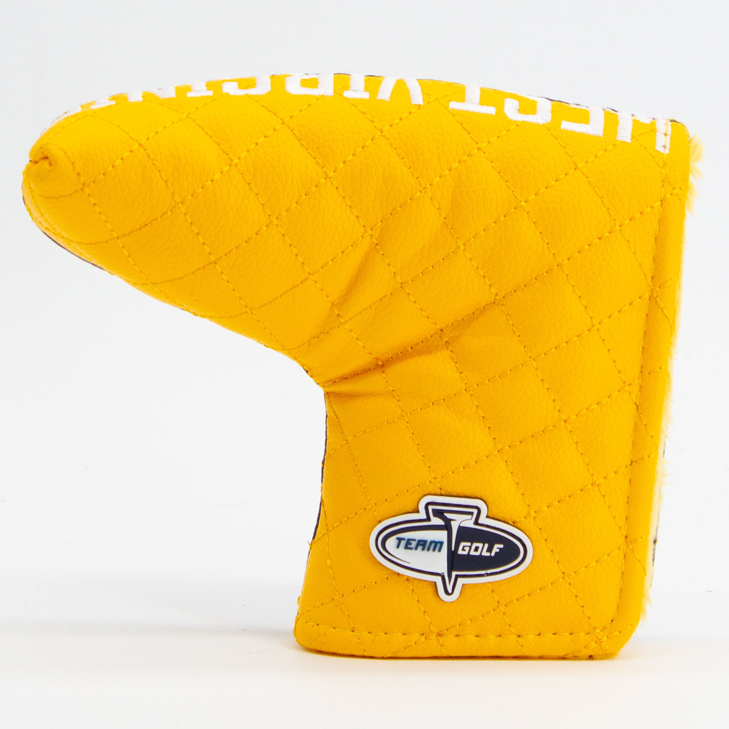 West Virginia Mountaineers Quited Blade Putter Cover (SPLIT)
