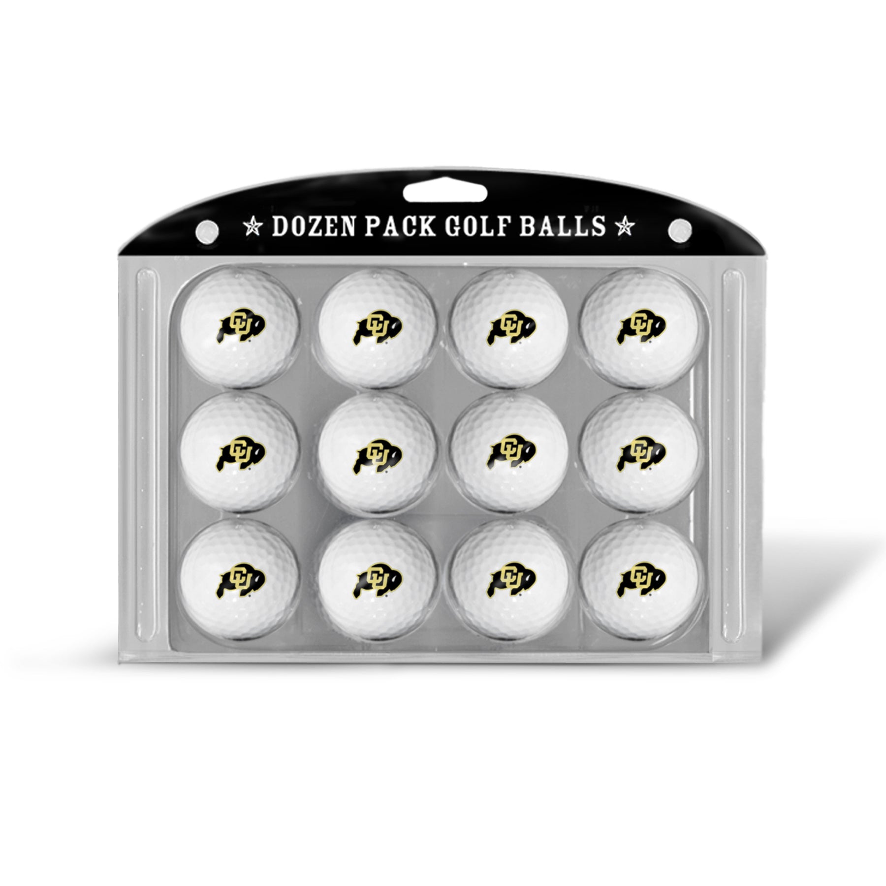 Colorado Buffaloes Golf Balls Dozen Pack