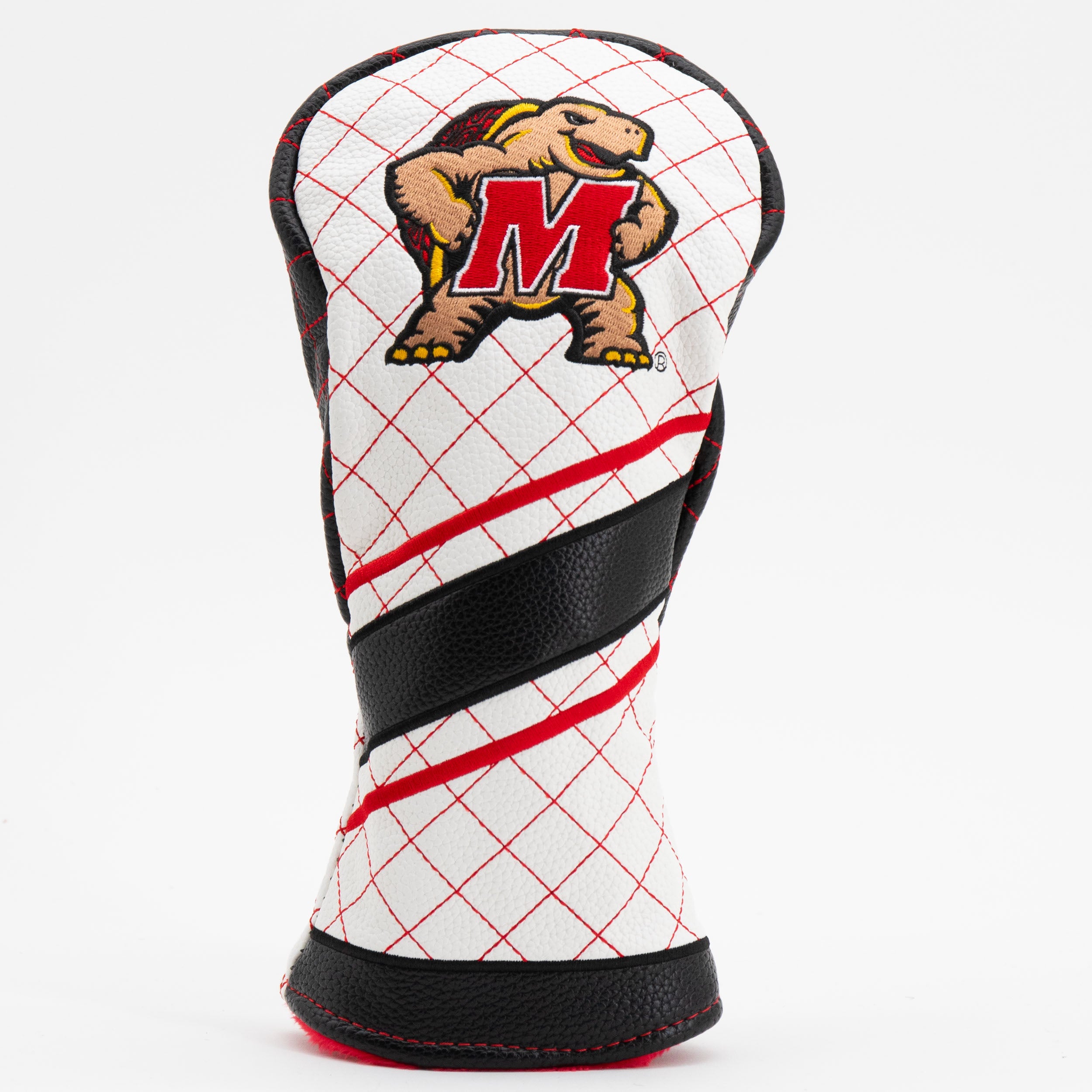 Maryland Terrapins Quilted Fairway Headcover (STRIPED)