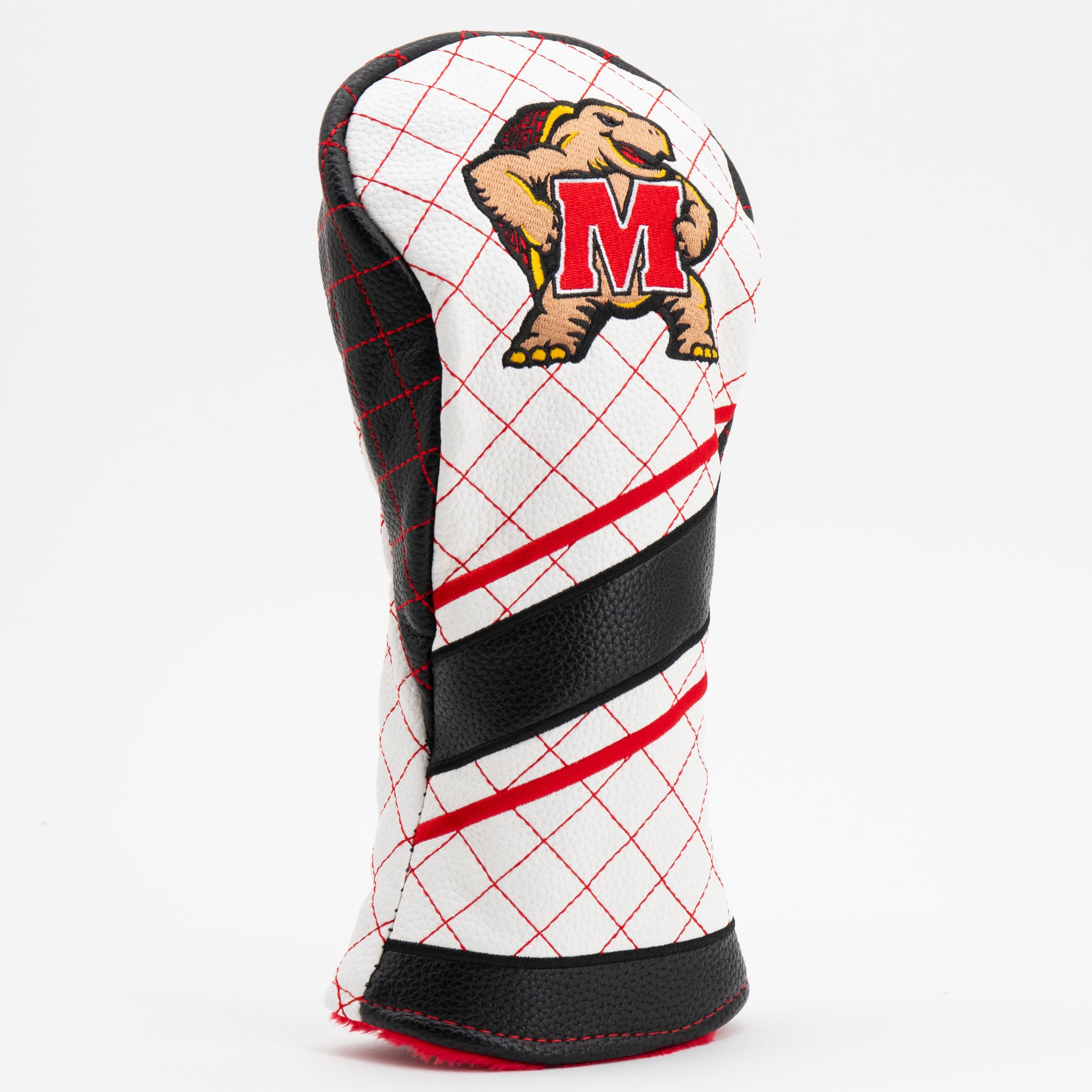 Maryland Terrapins Quilted Fairway Headcover (STRIPED)