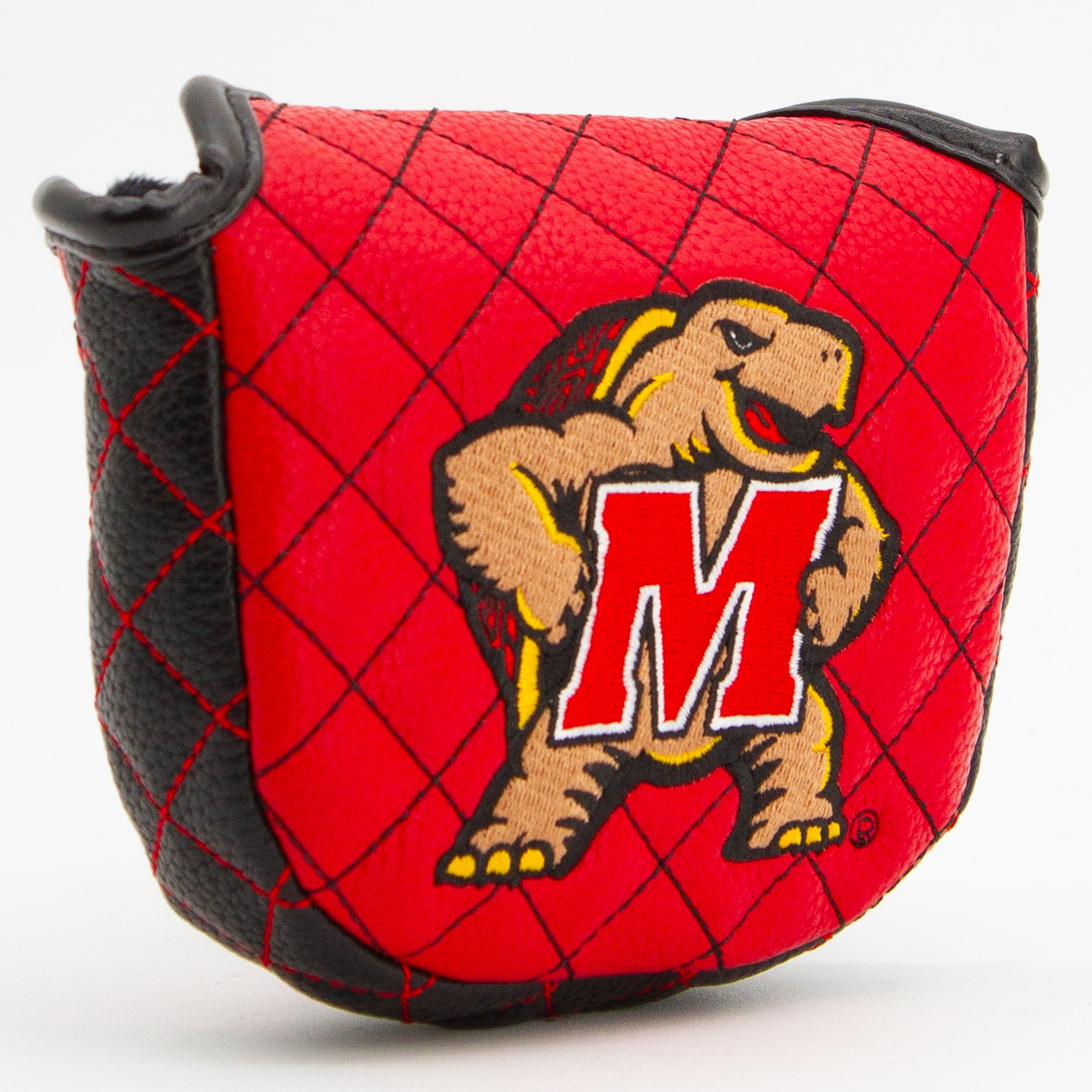 Maryland Terrapins Quilted Mallet Putter Cover (SOLID)