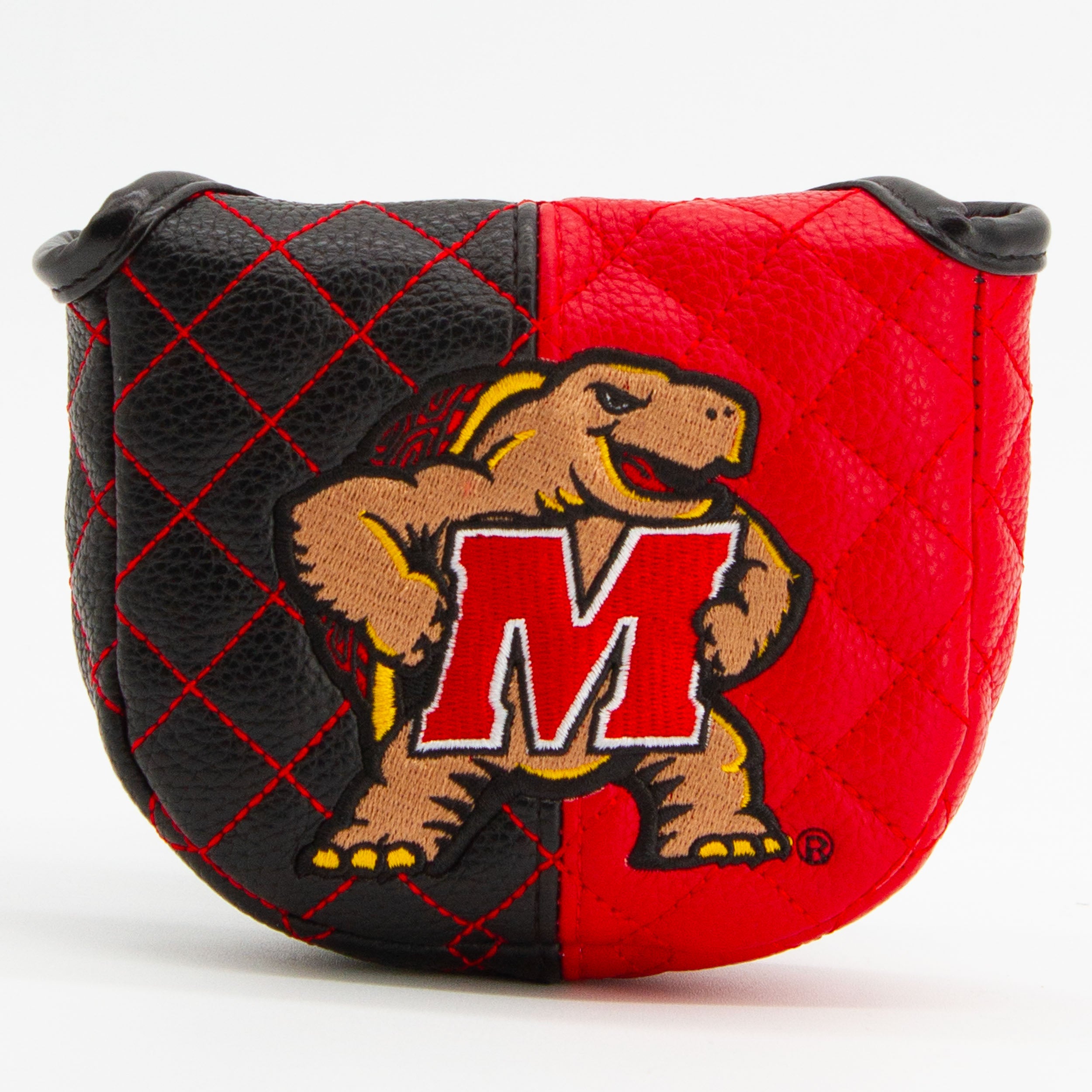 Maryland Terrapins Quilted Mallet Putter Cover (SPLIT)
