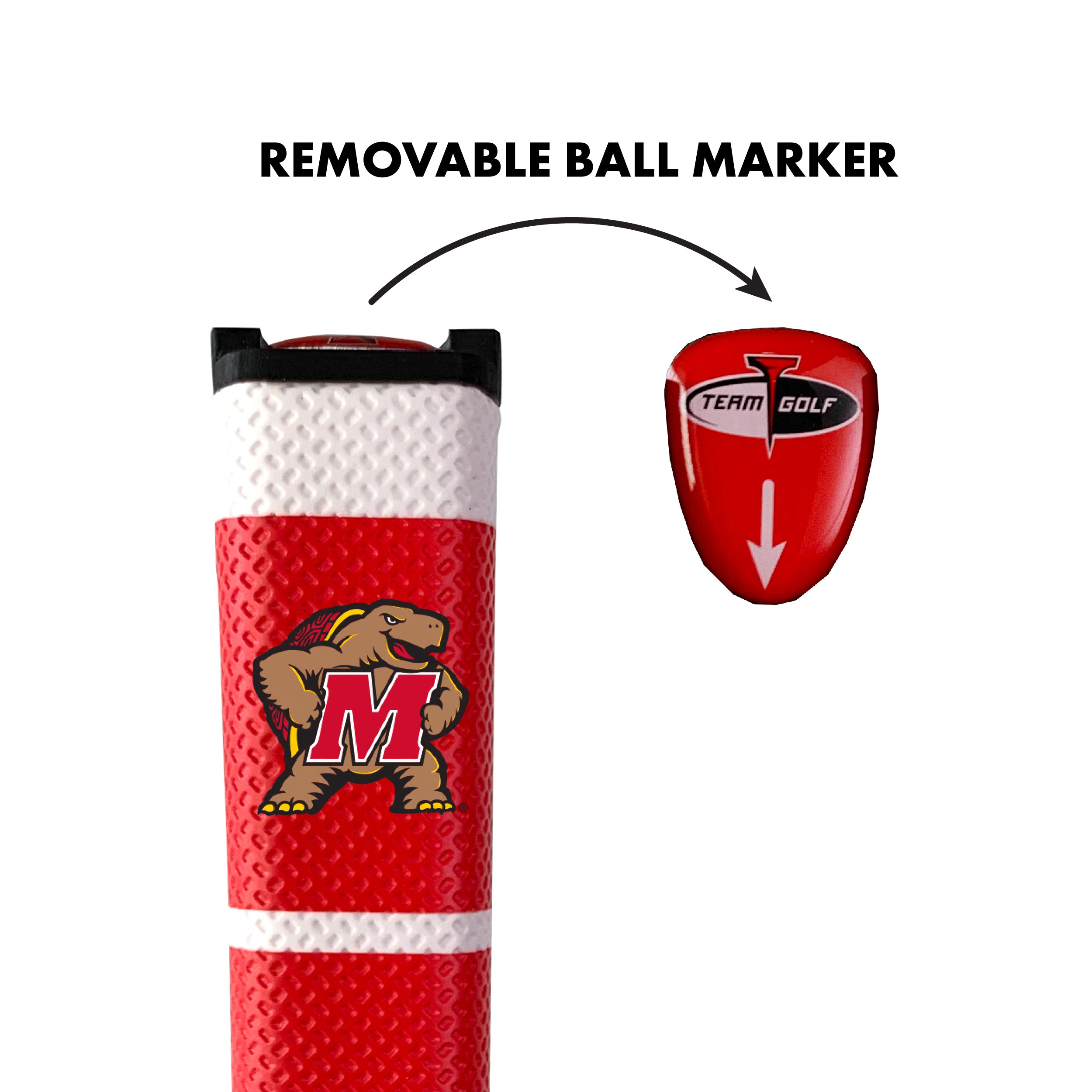 Maryland Terrapins Putter Grip