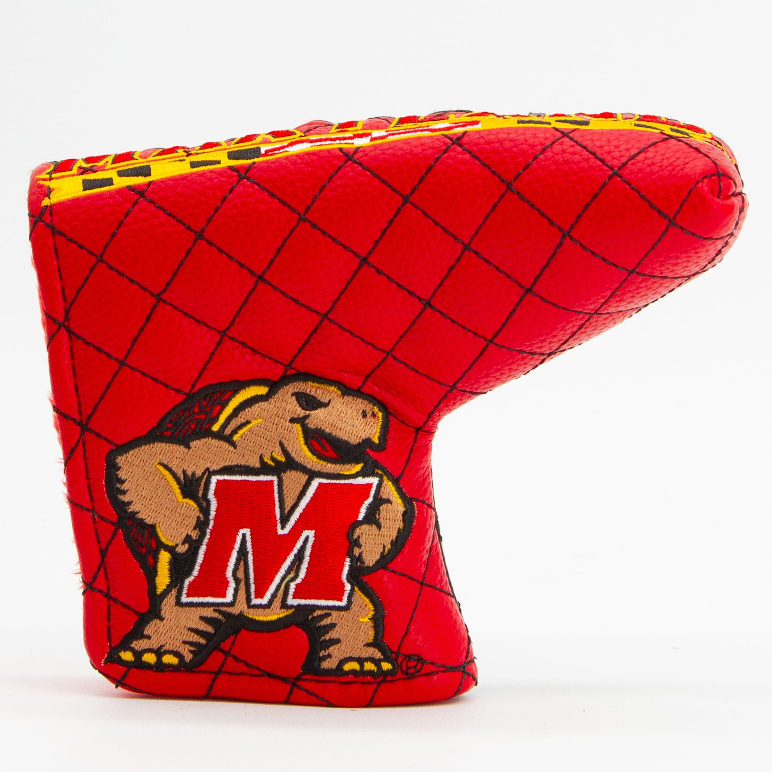 Maryland Terrapins Quited Blade Putter Cover (SPLIT)