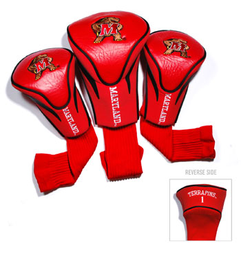 Maryland Terrapins 3 Pack Contour Sock Headcovers