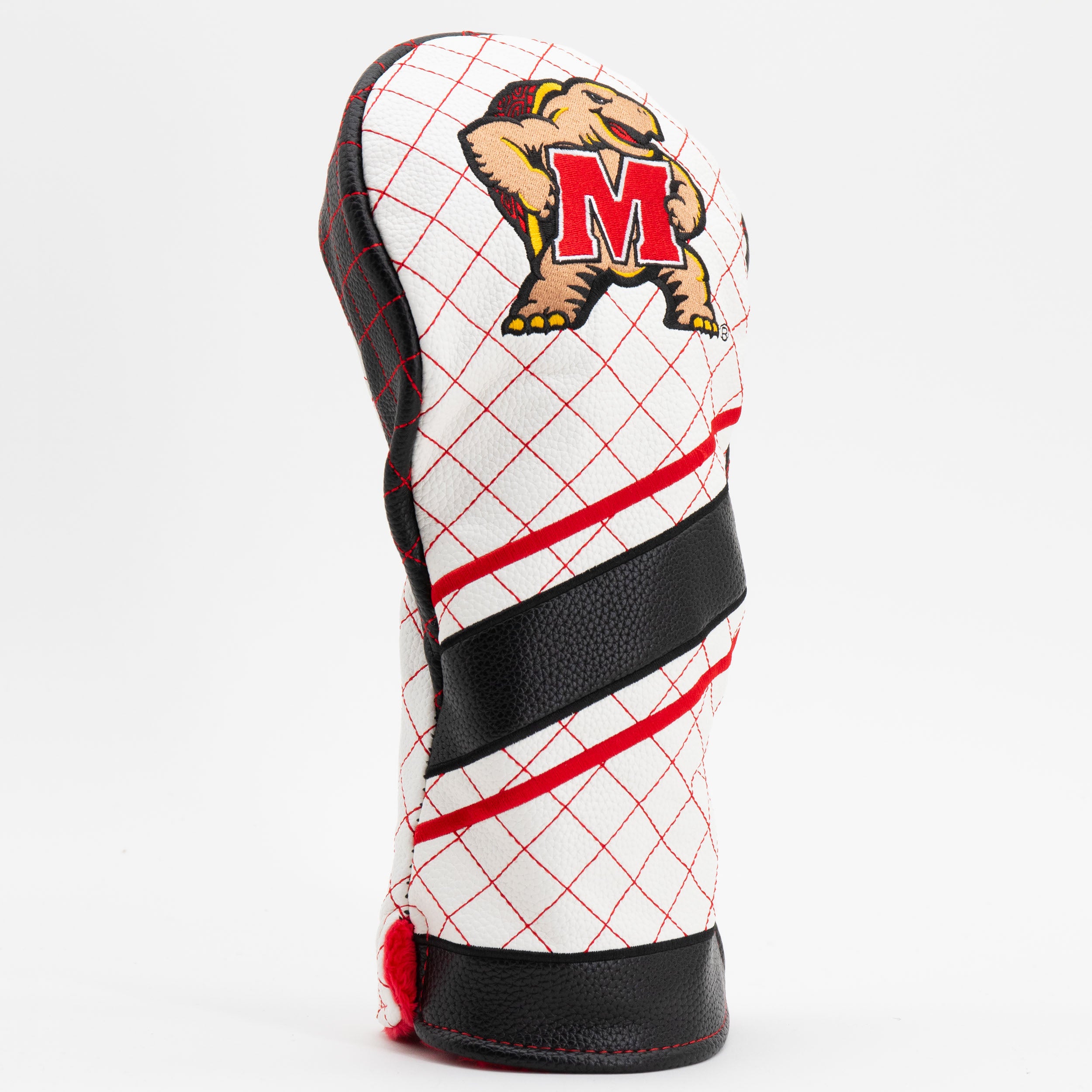 Maryland Terrapins Quilted Driver Headcover (STRIPED)