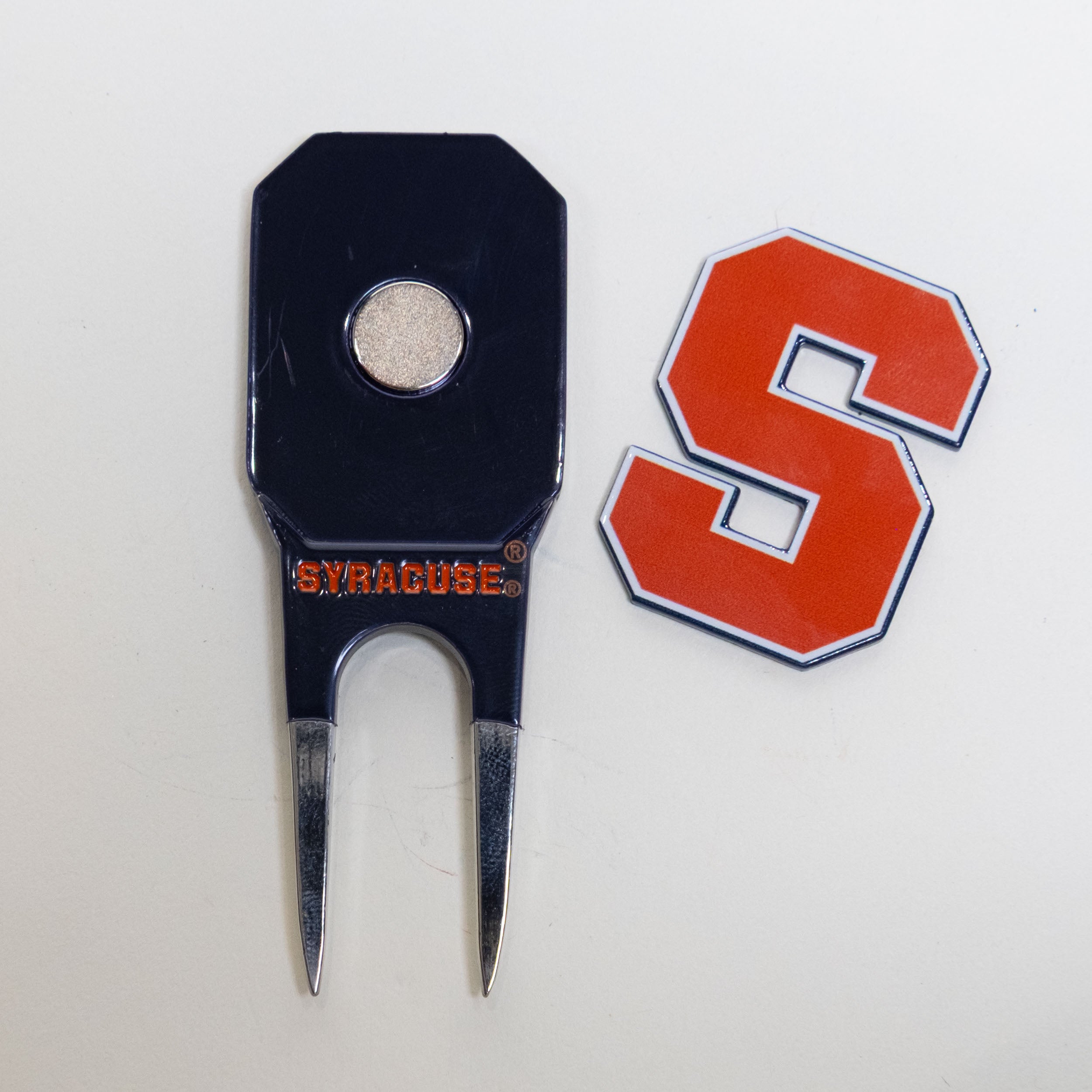 Syracuse Orange Custom Shaped Divot Tool