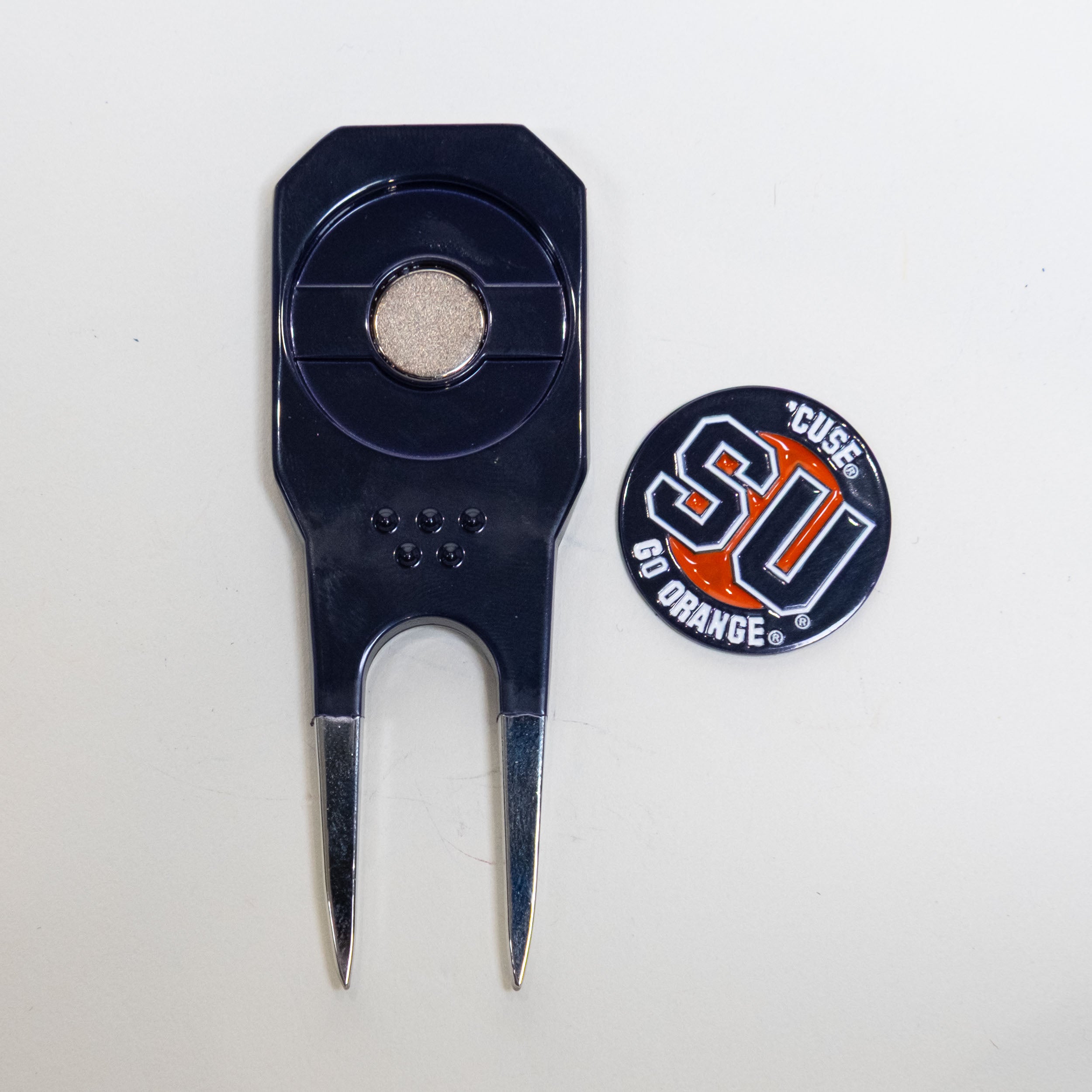 Syracuse Orange Custom Shaped Divot Tool