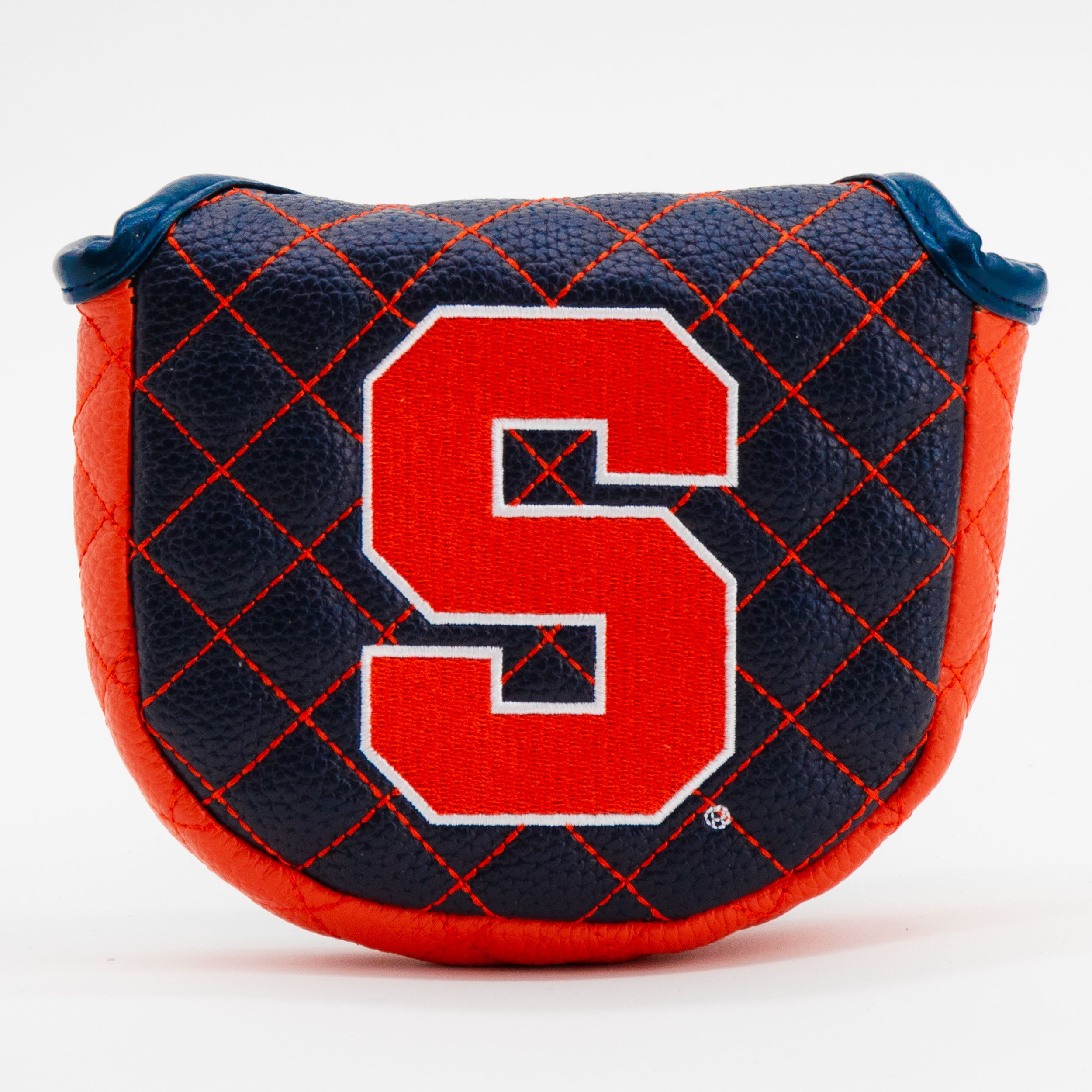 Syracuse Orange Quilted Mallet Putter Cover (SOLID)