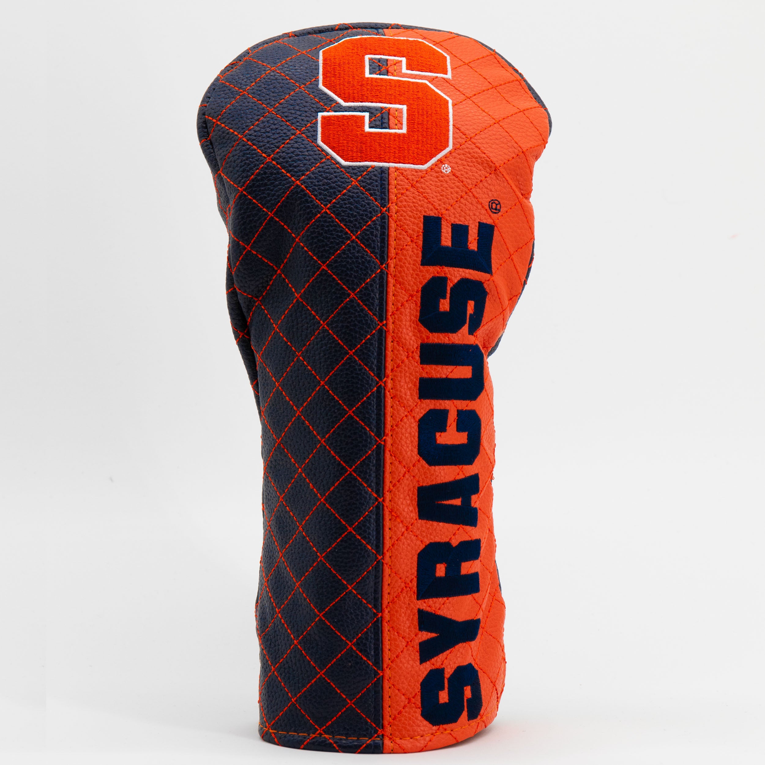 Syracuse Orange Quilted Driver Headcover (SPLIT)