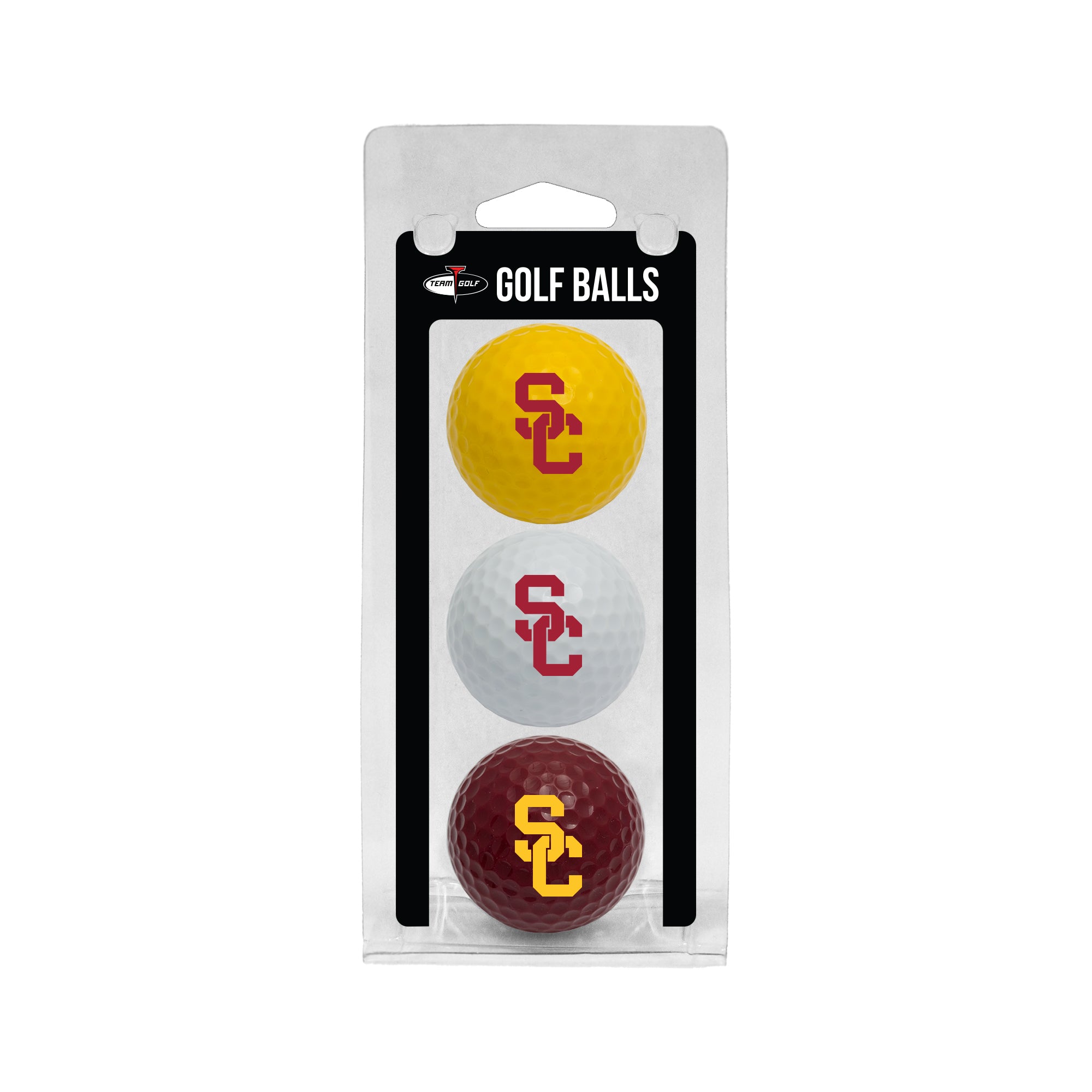 USC Trojans Golf Balls 3 Pack