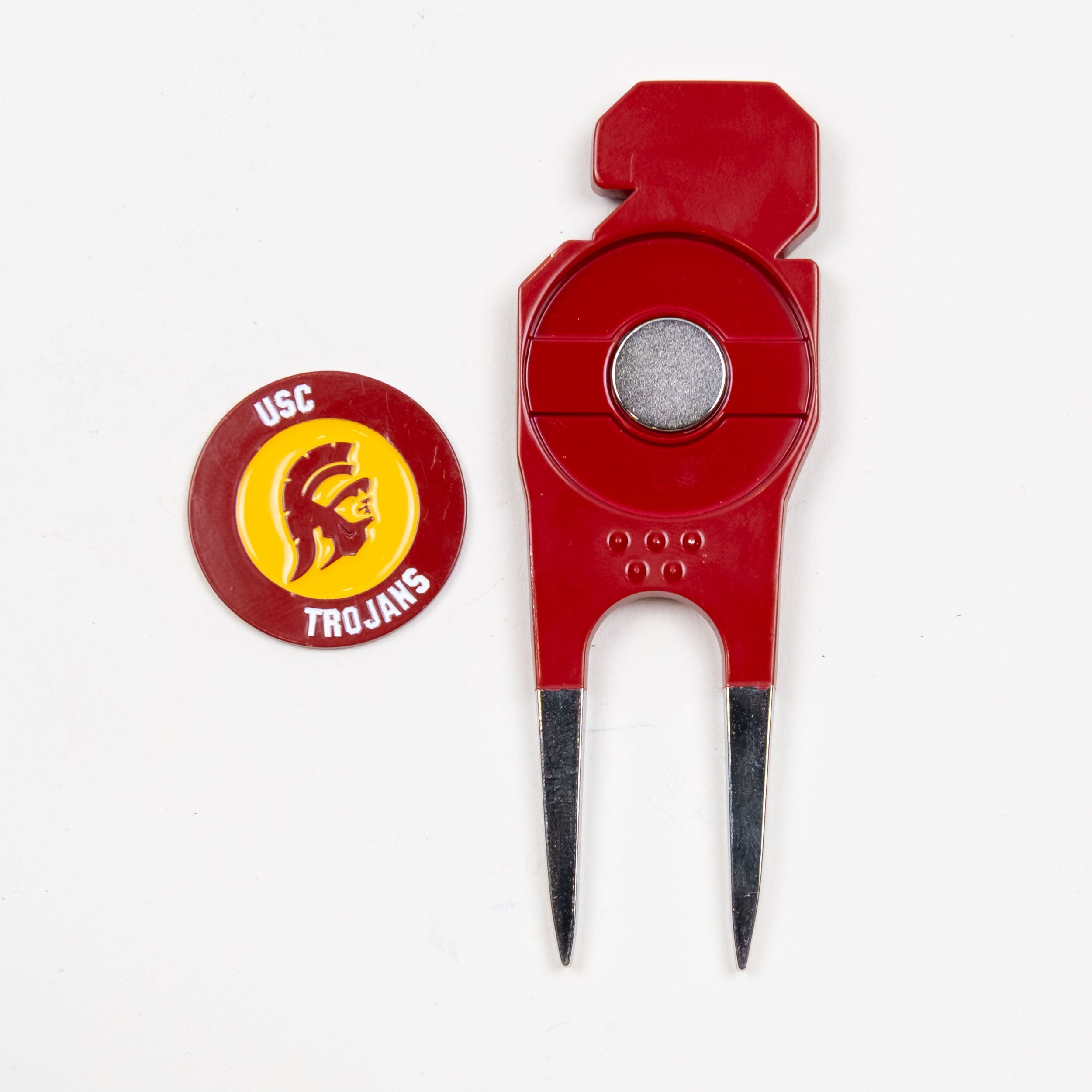 USC Trojans Custom Shaped Divot Tool
