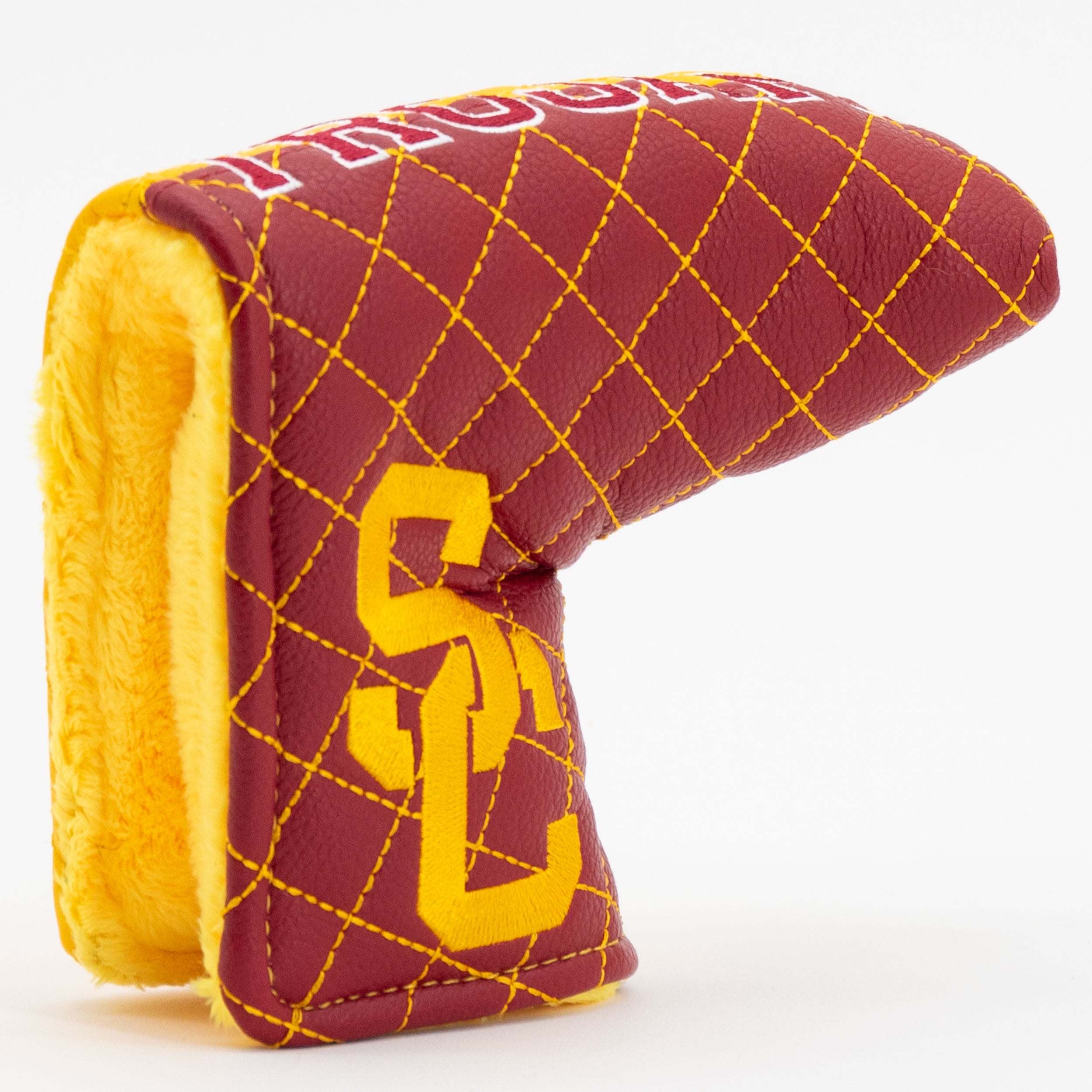 USC Trojans Quited Blade Putter Cover (SPLIT)