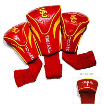 USC Trojans 3 Pack Contour Sock Headcovers