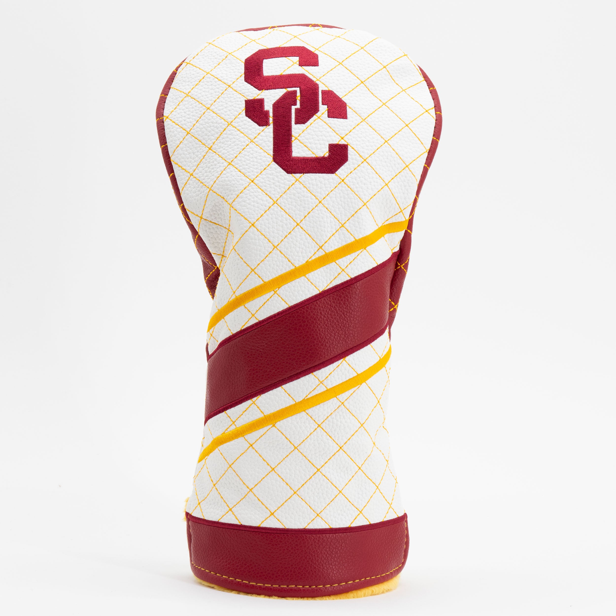 USC Trojans Quilted Driver Headcover (STRIPED)