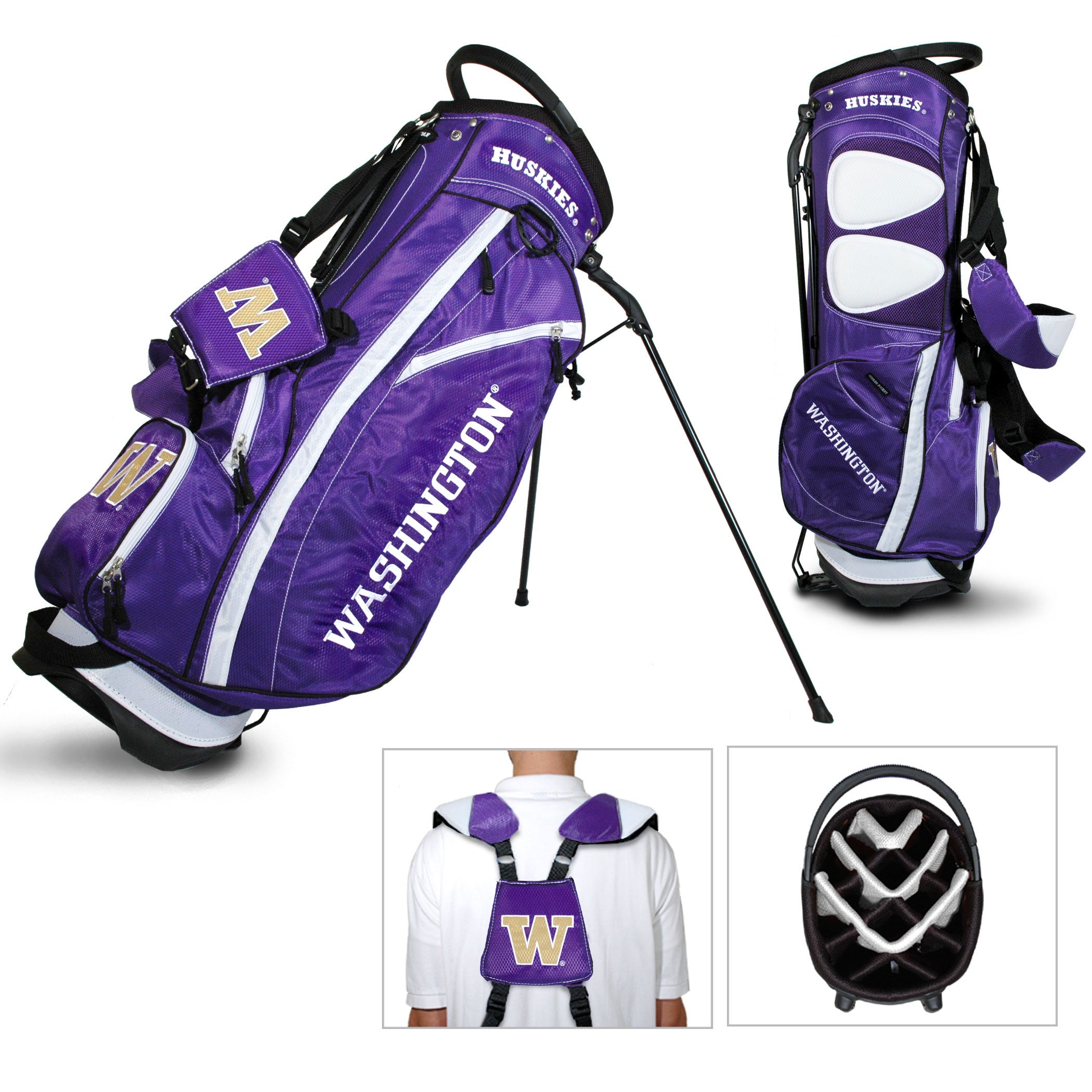 Washington Huskies Fairway Golf Stand Bag