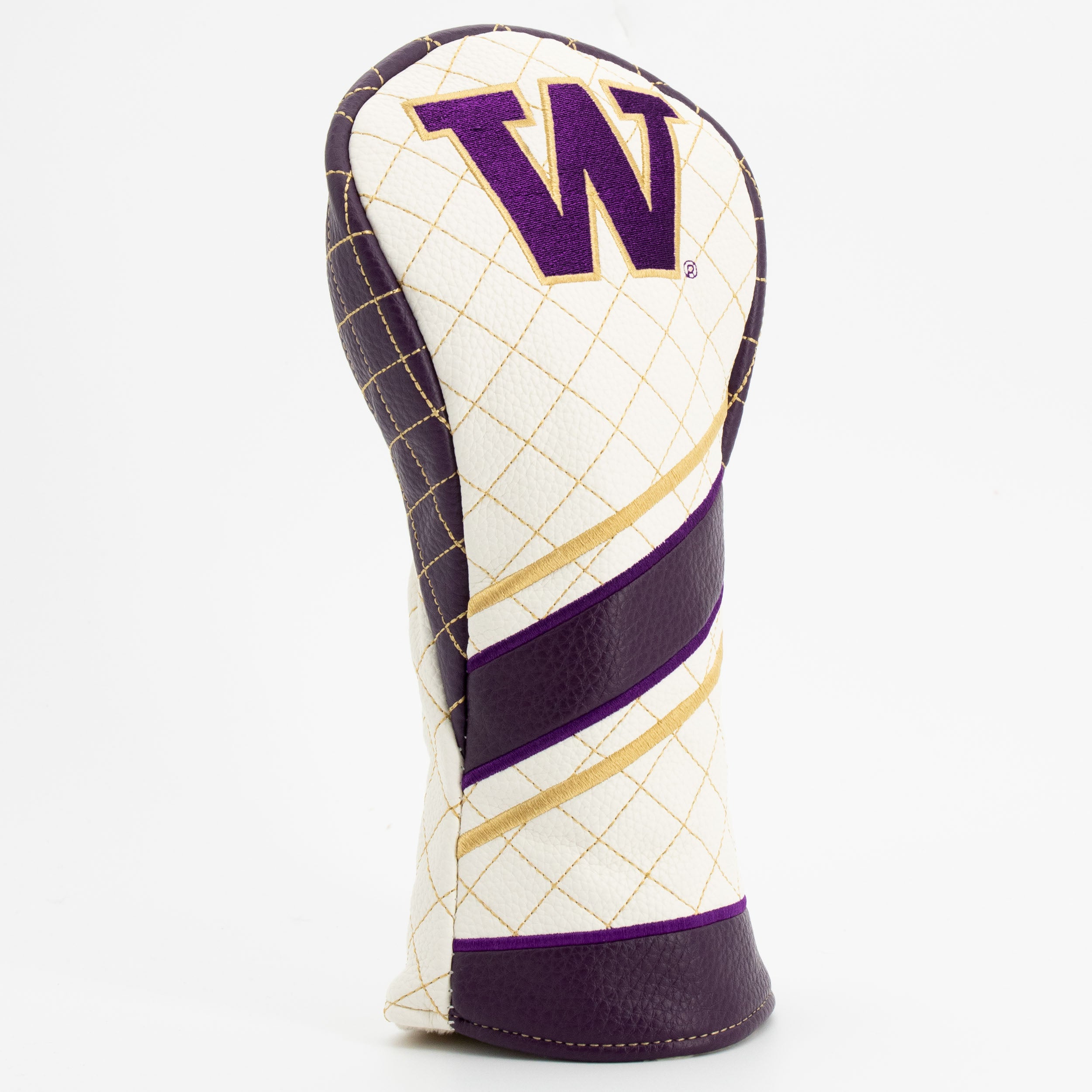Washington Huskies Quilted Fairway Headcover (STRIPED)
