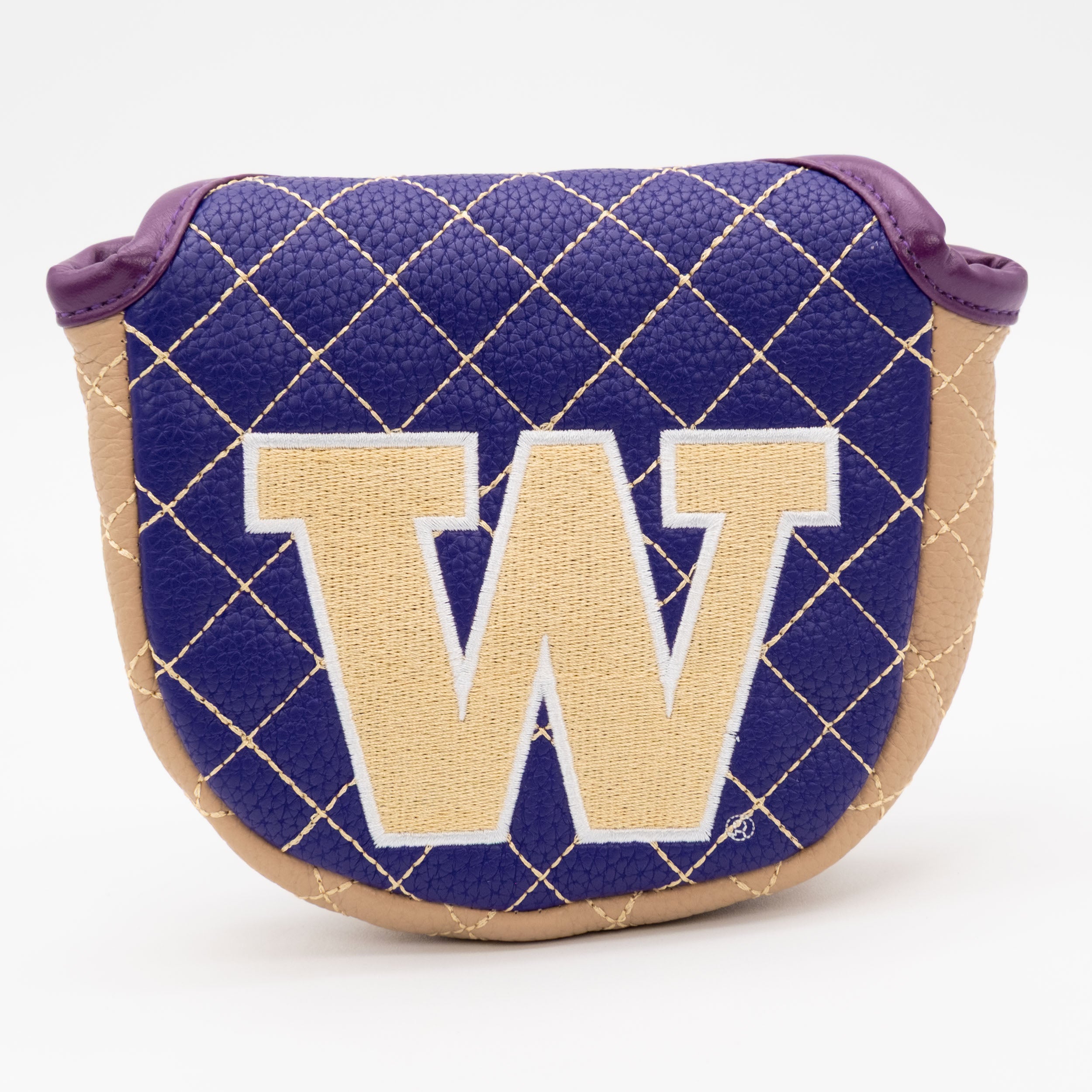 Washington Huskies Quilted Mallet Putter Cover (SOLID)