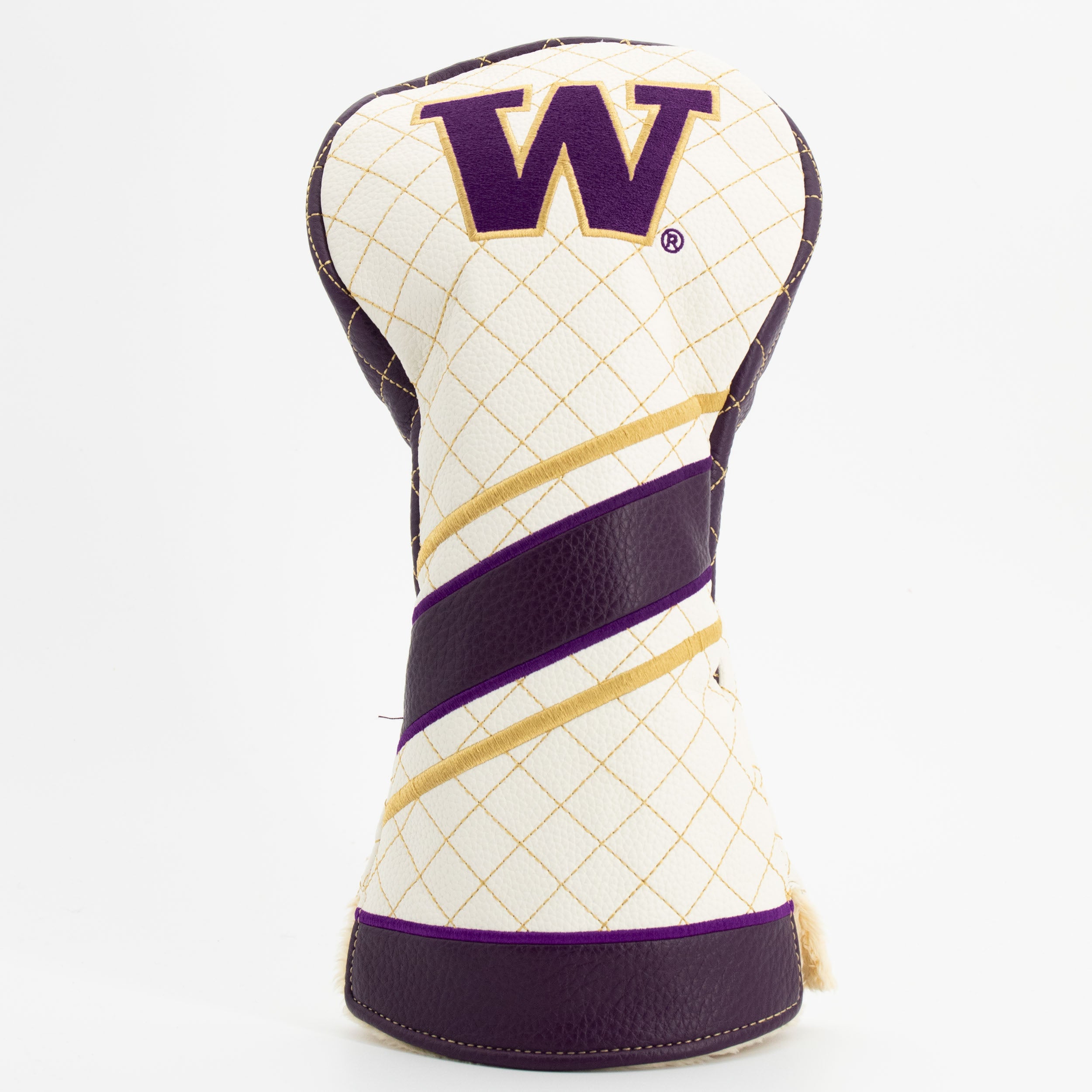 Washington Huskies Quilted Driver Headcover (STRIPED)