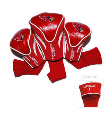 Arizona Cardinals 3 Pack Contour Sock Headcovers