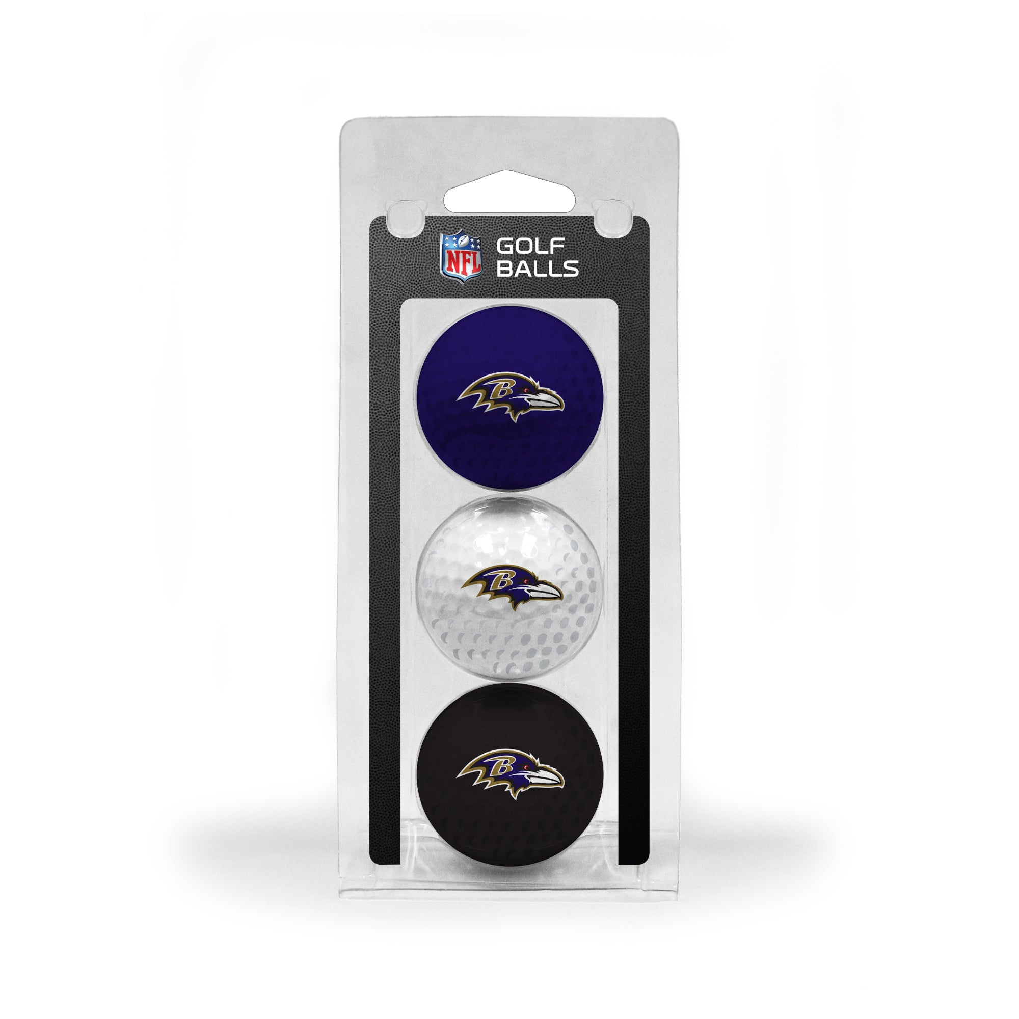Baltimore Ravens Golf Balls 3 Pack