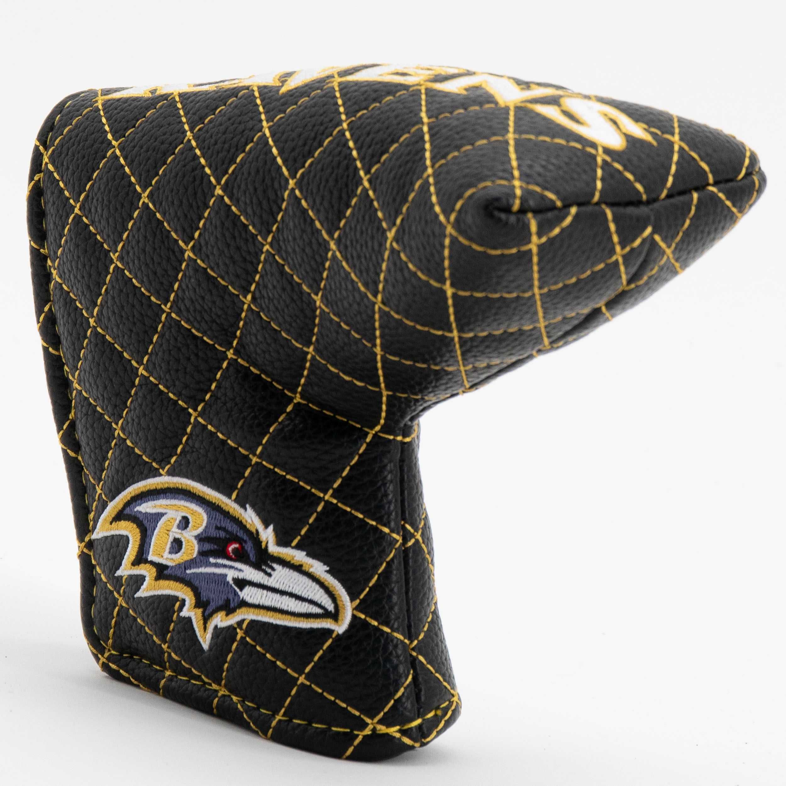 Baltimore Ravens Quited Blade Putter Cover (SOLID)