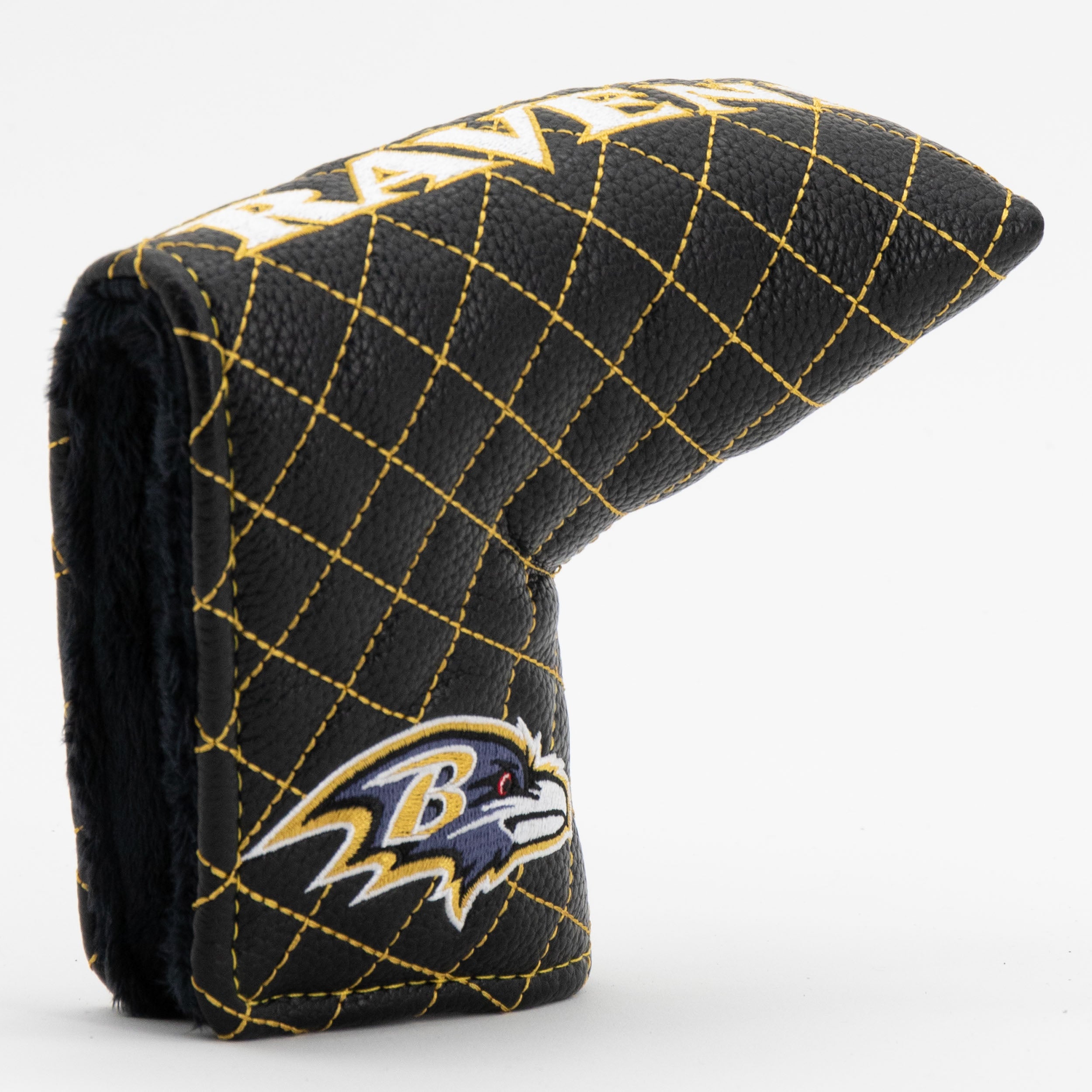 Baltimore Ravens Quited Blade Putter Cover (SOLID)