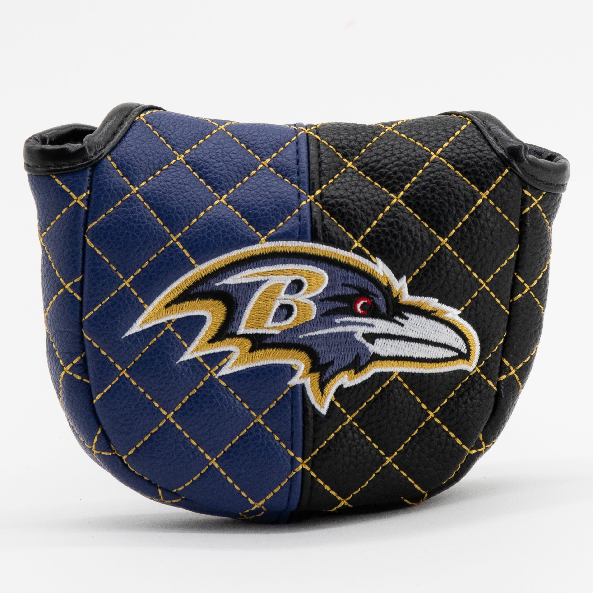 Baltimore Ravens Quilted Mallet Putter Cover (SPLIT)