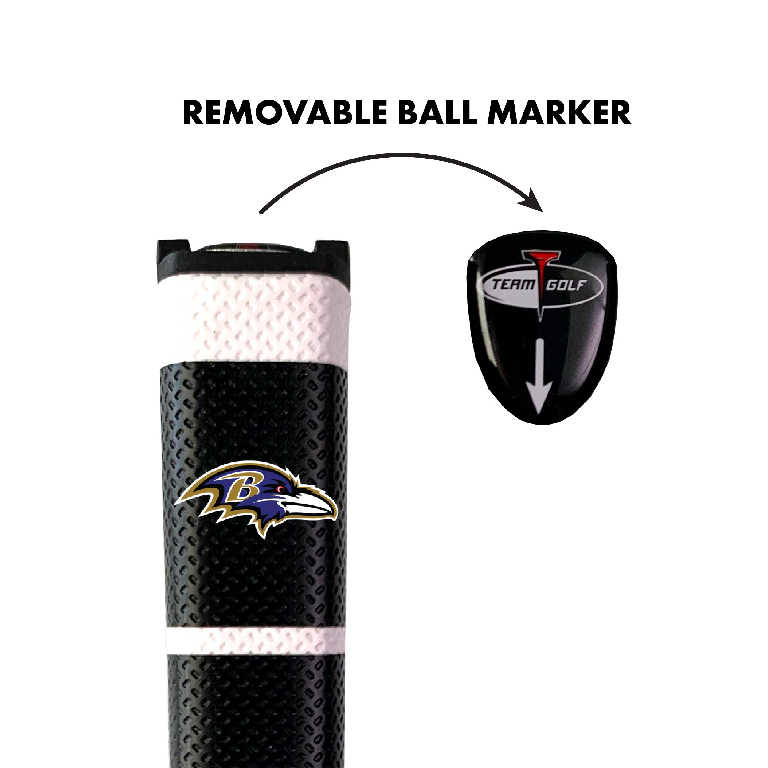 Baltimore Ravens Putter Grip