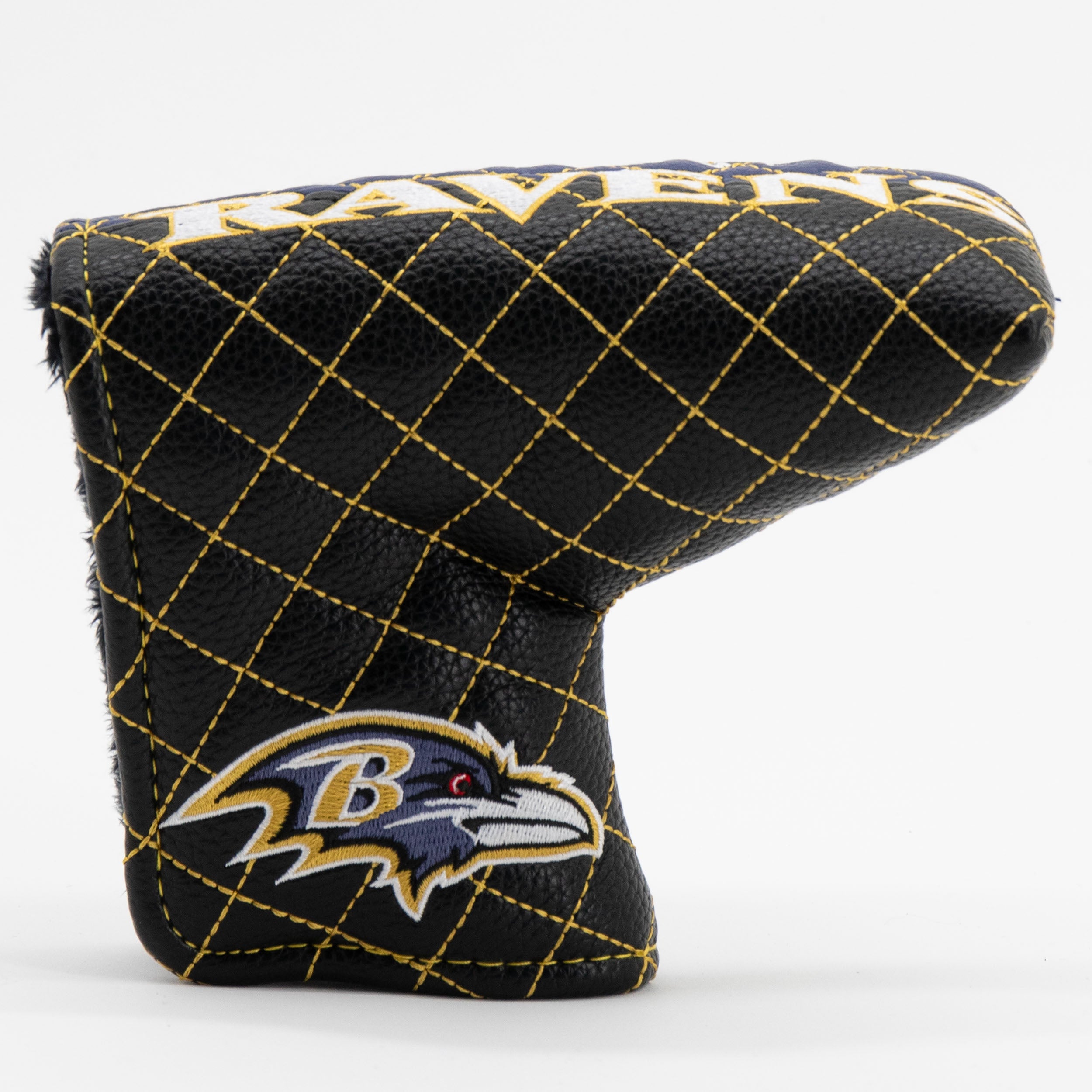 Baltimore Ravens Quited Blade Putter Cover (SPLIT)