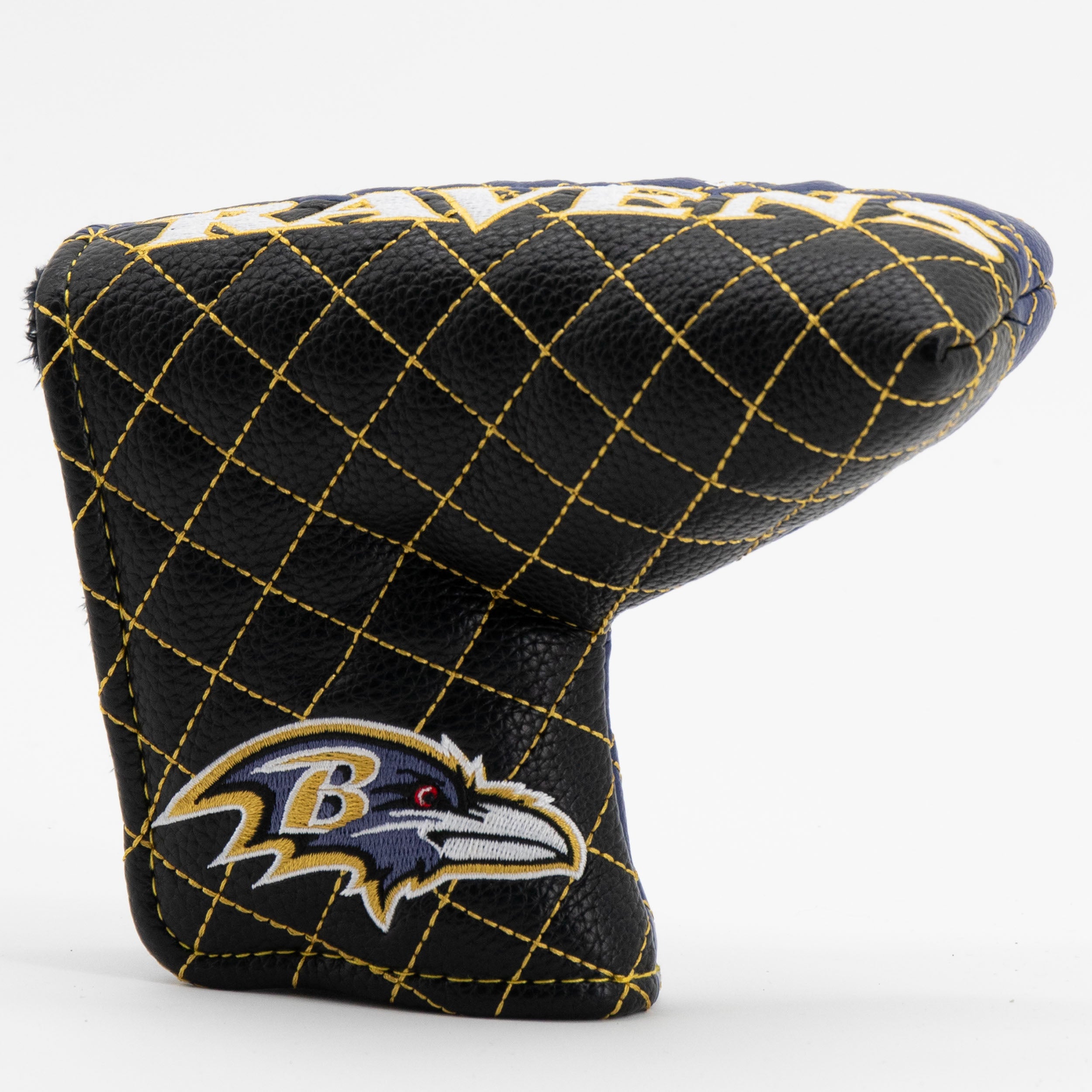 Baltimore Ravens Quited Blade Putter Cover (SPLIT)