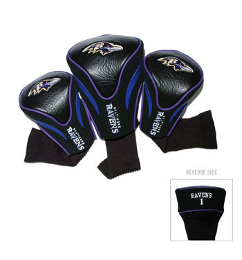 Baltimore Ravens 3 Pack Contour Sock Headcovers