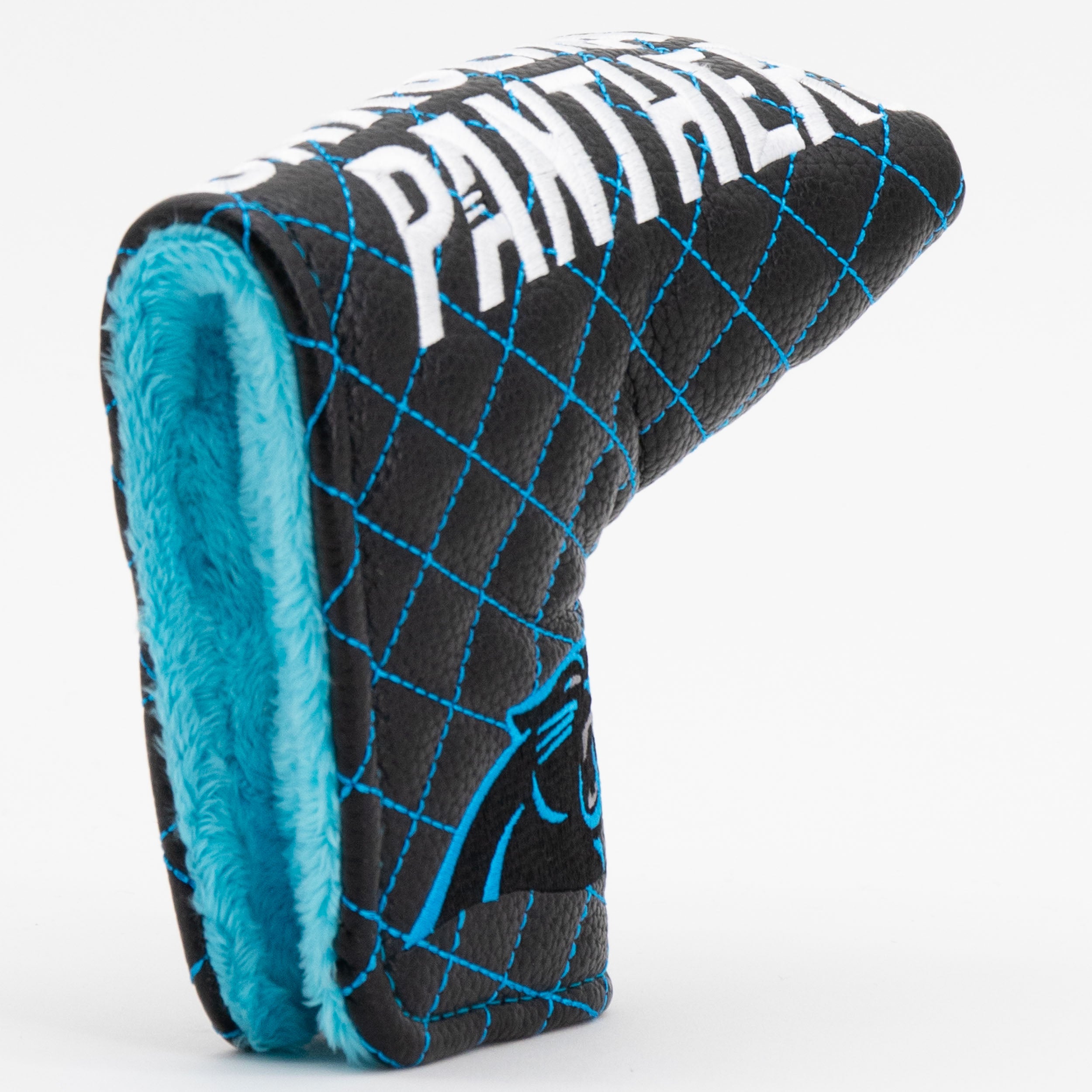 Carolina Panthers Quited Blade Putter Cover (SOLID)