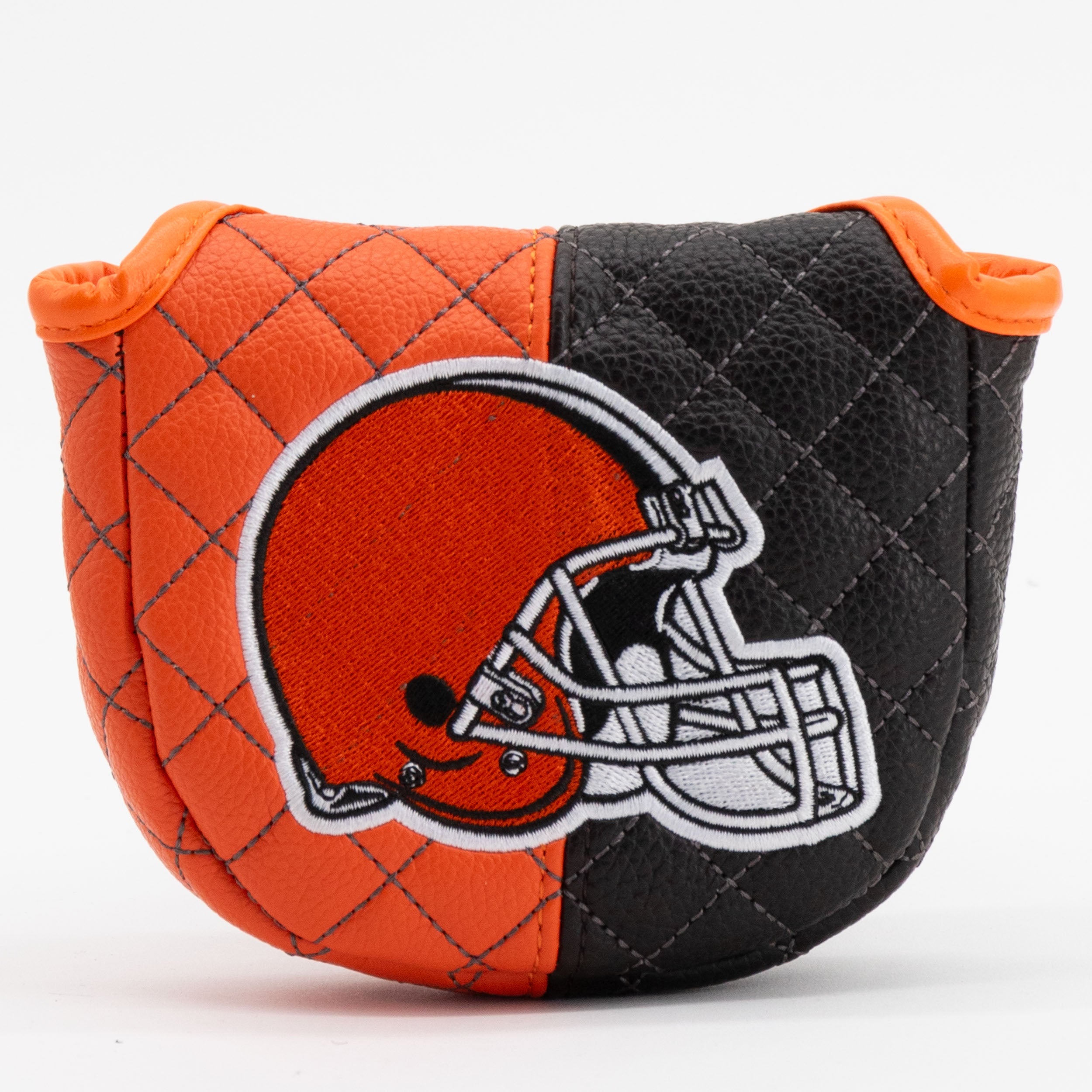 Cleveland Browns Quilted Mallet Putter Cover (SPLIT)