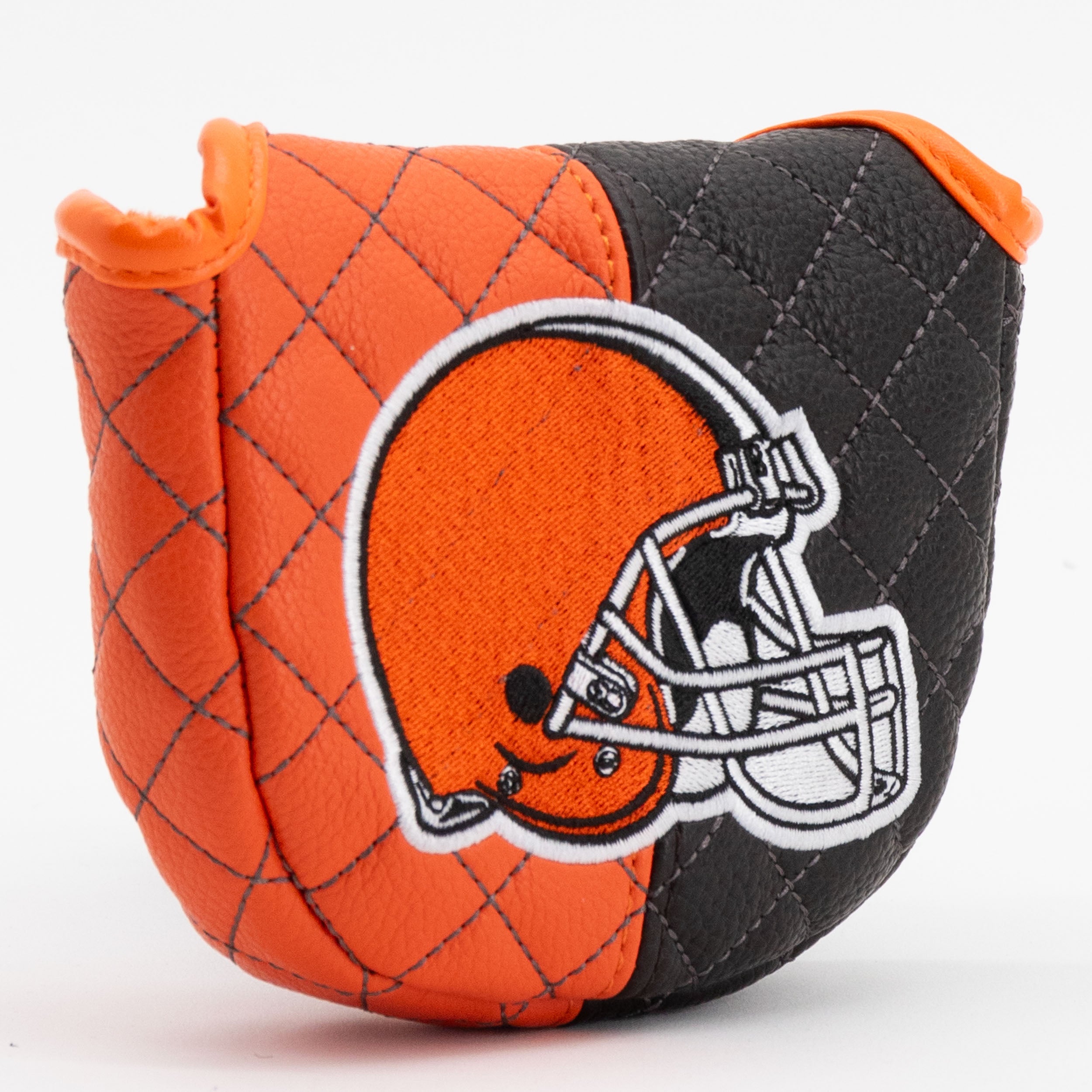 Cleveland Browns Quilted Mallet Putter Cover (SPLIT)