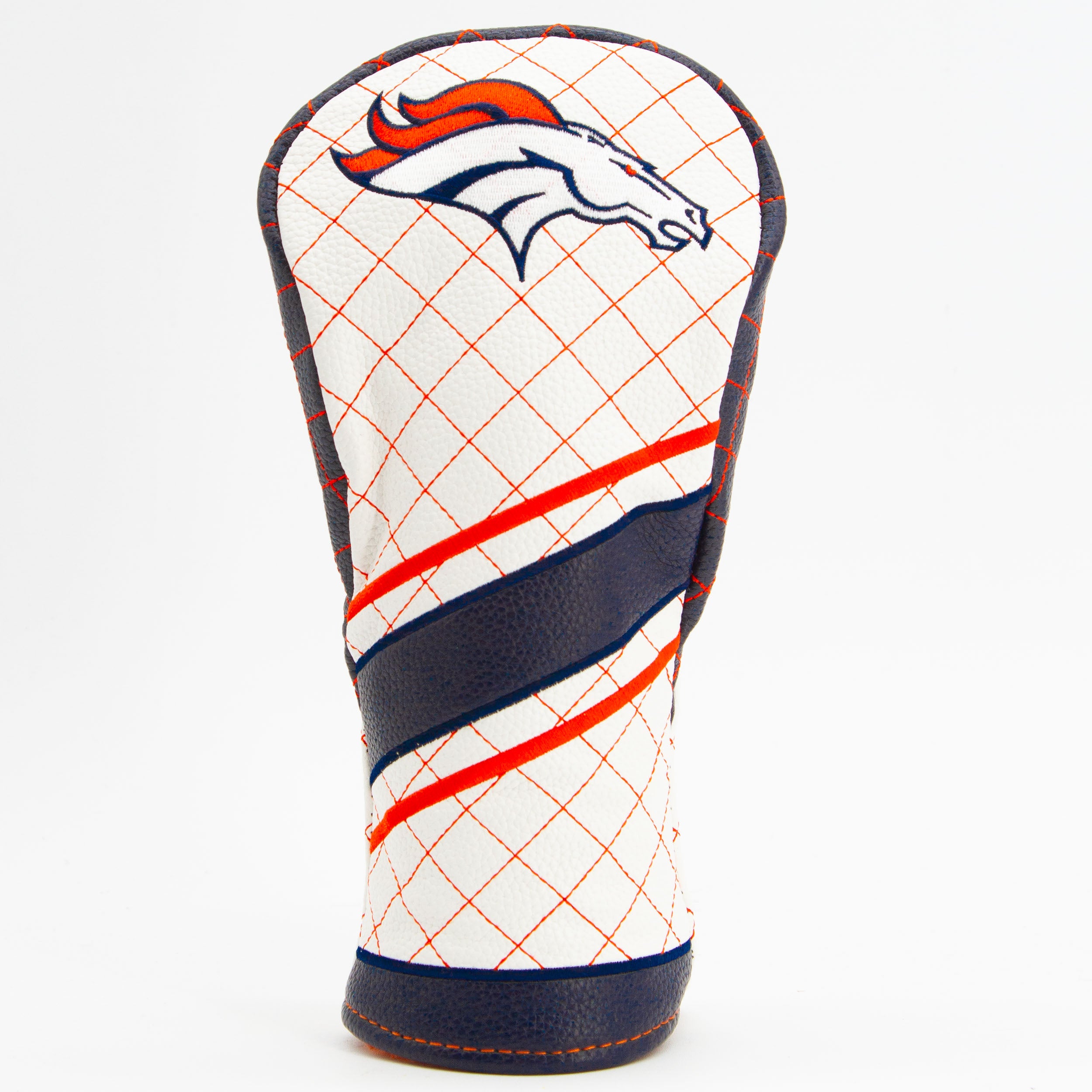 Denver Broncos Quilted Fairway Headcover (STRIPED)
