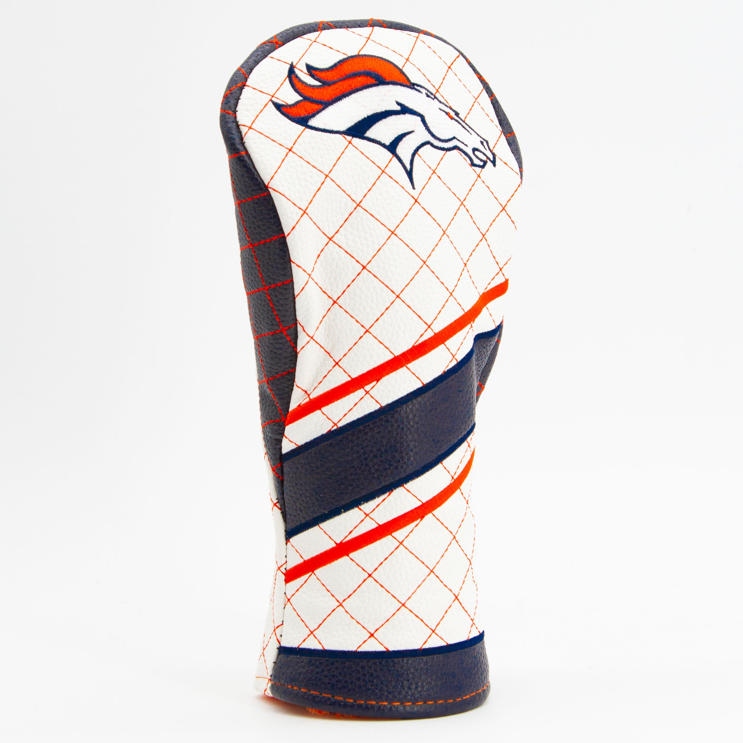 Denver Broncos Quilted Fairway Headcover (STRIPED)
