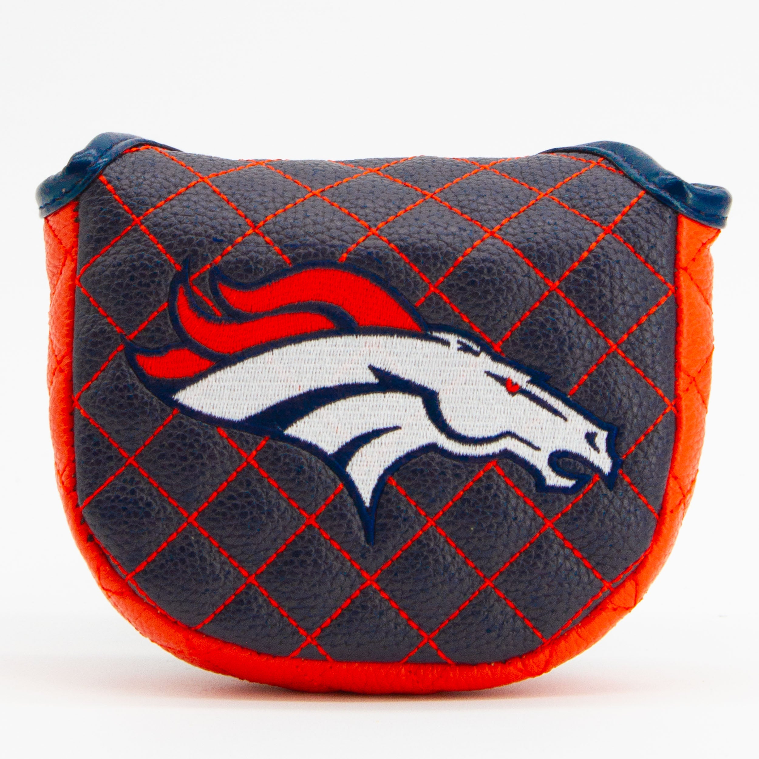 Denver Broncos Quilted Mallet Putter Cover (SOLID)
