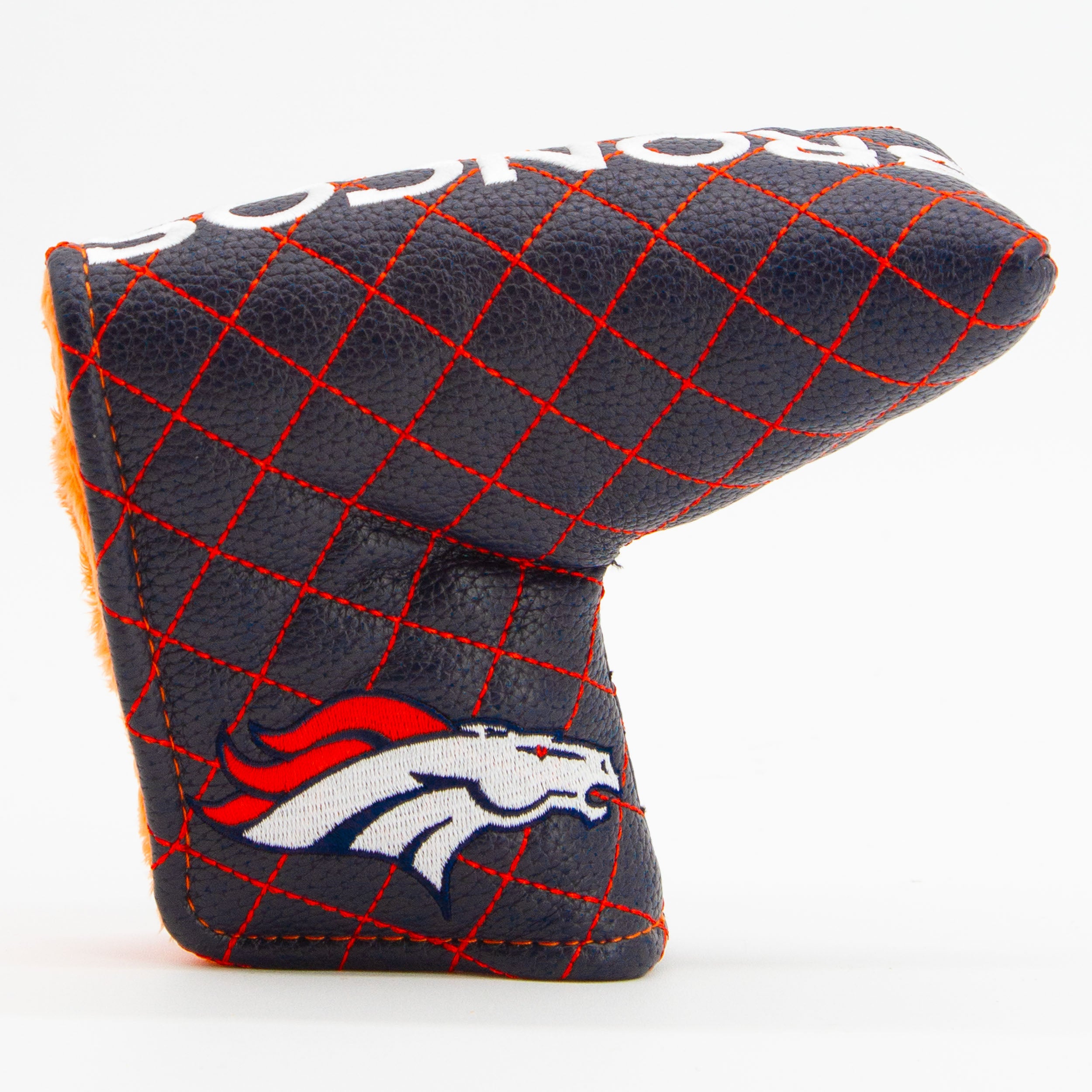 Denver Broncos Quited Blade Putter Cover (SOLID)