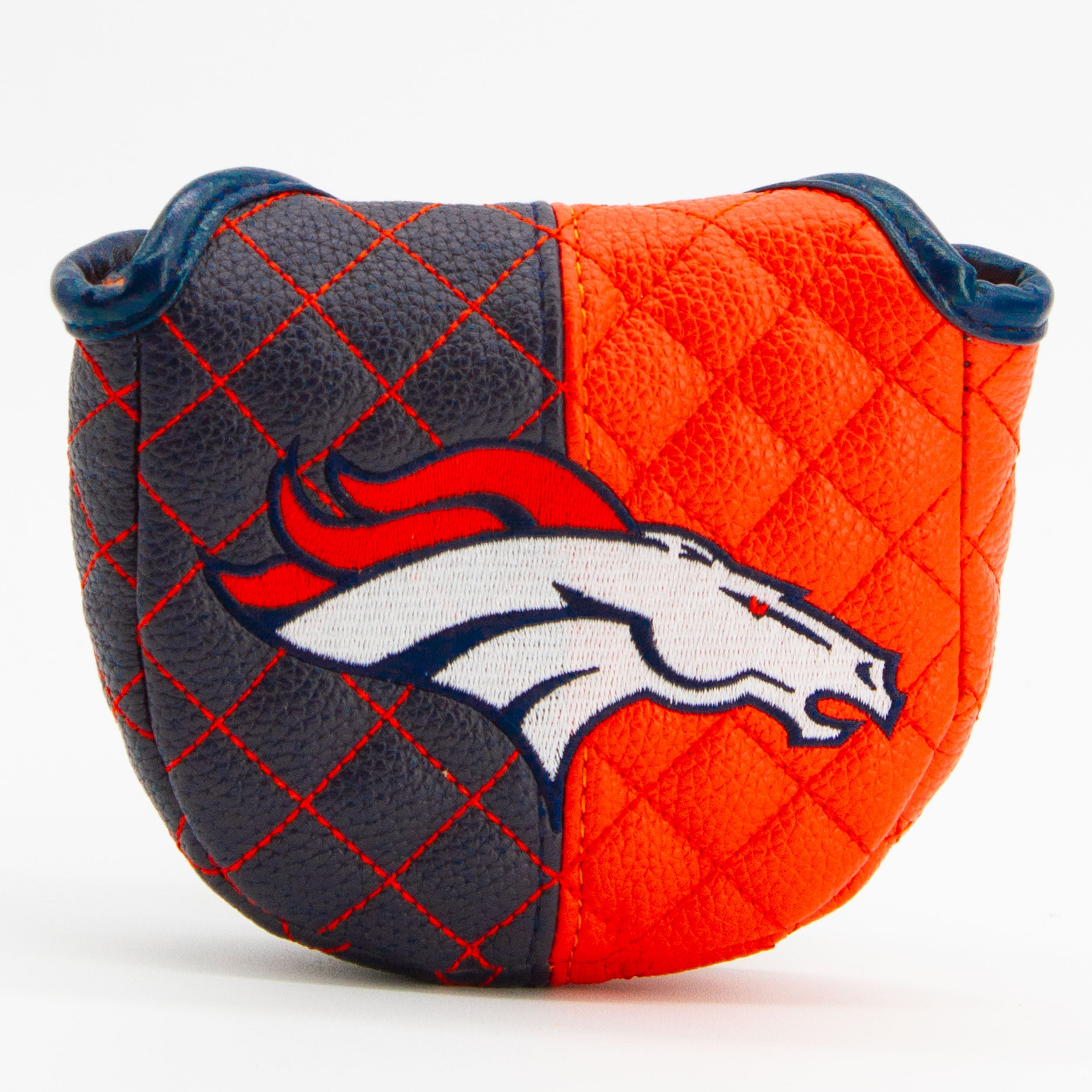Denver Broncos Quilted Mallet Putter Cover (SPLIT)