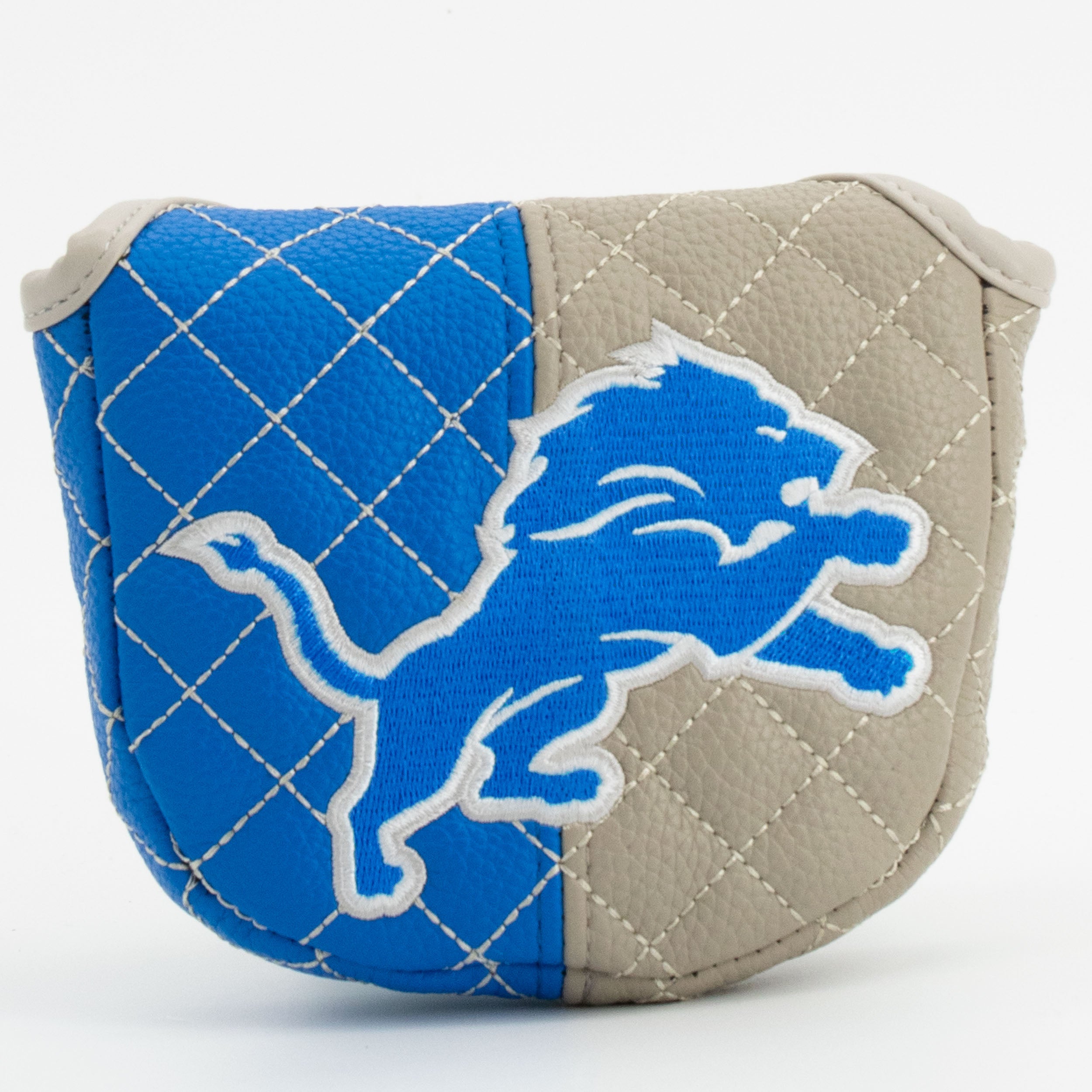 Detroit Lions Quilted Mallet Putter Cover (SPLIT)