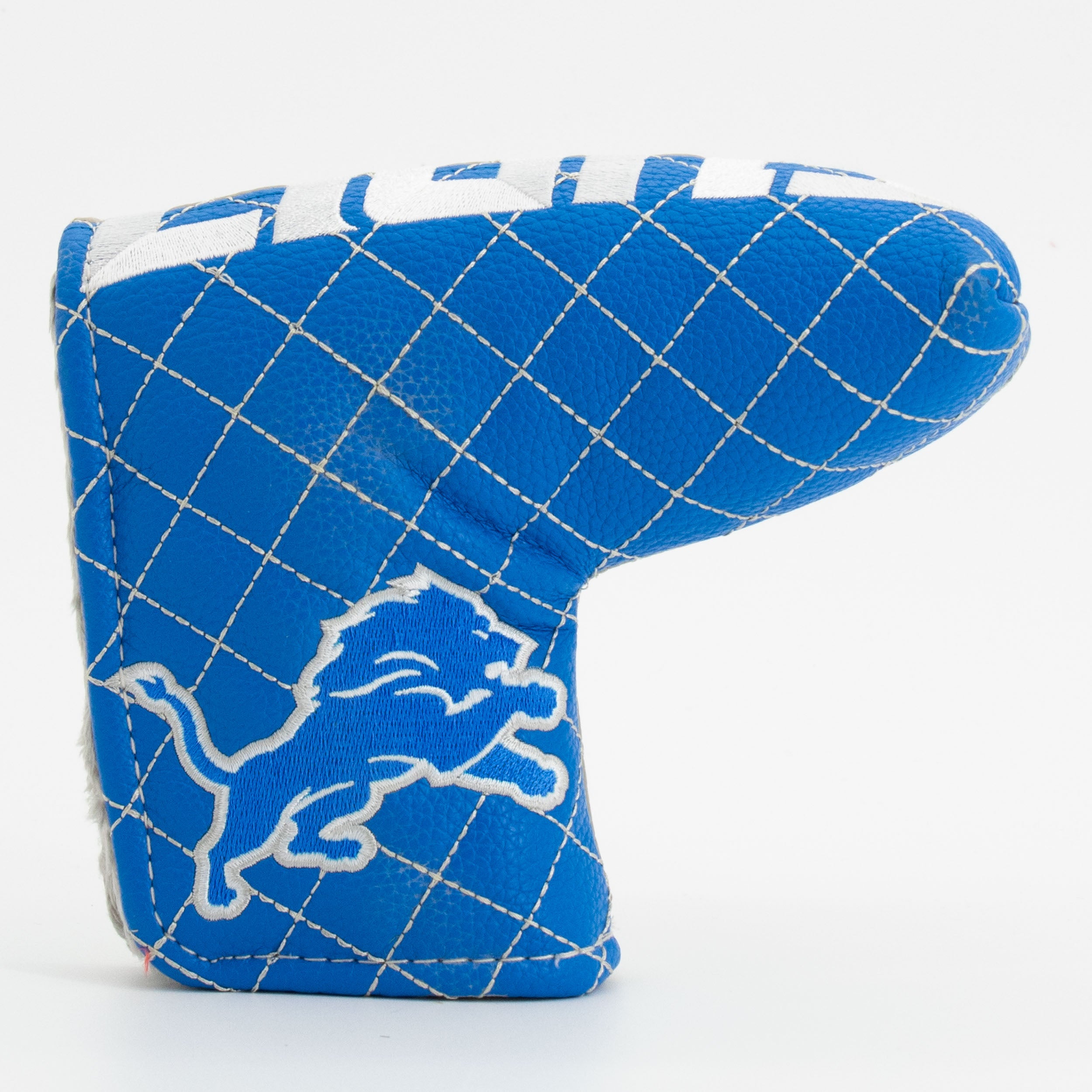 Detroit Lions Quited Blade Putter Cover (SPLIT)