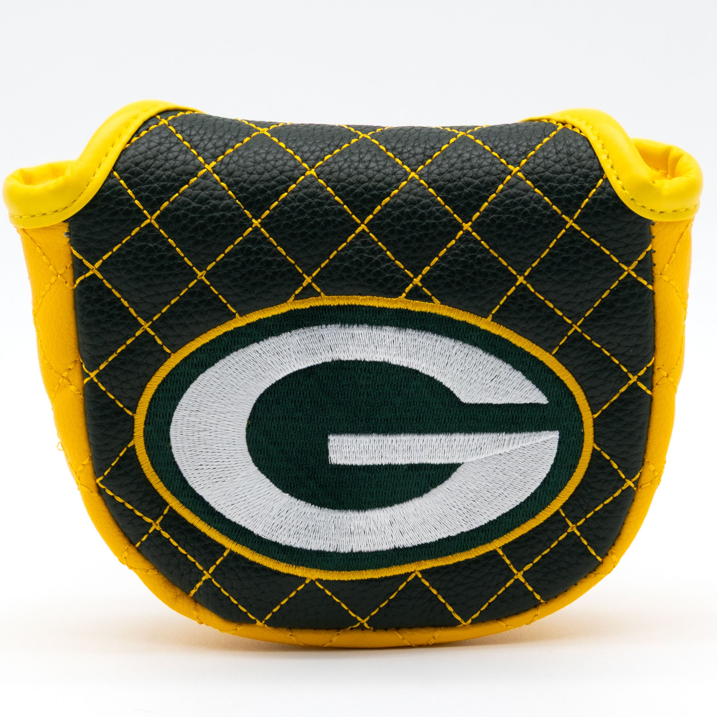 Green Bay Packers Quilted Mallet Putter Cover (SOLID)