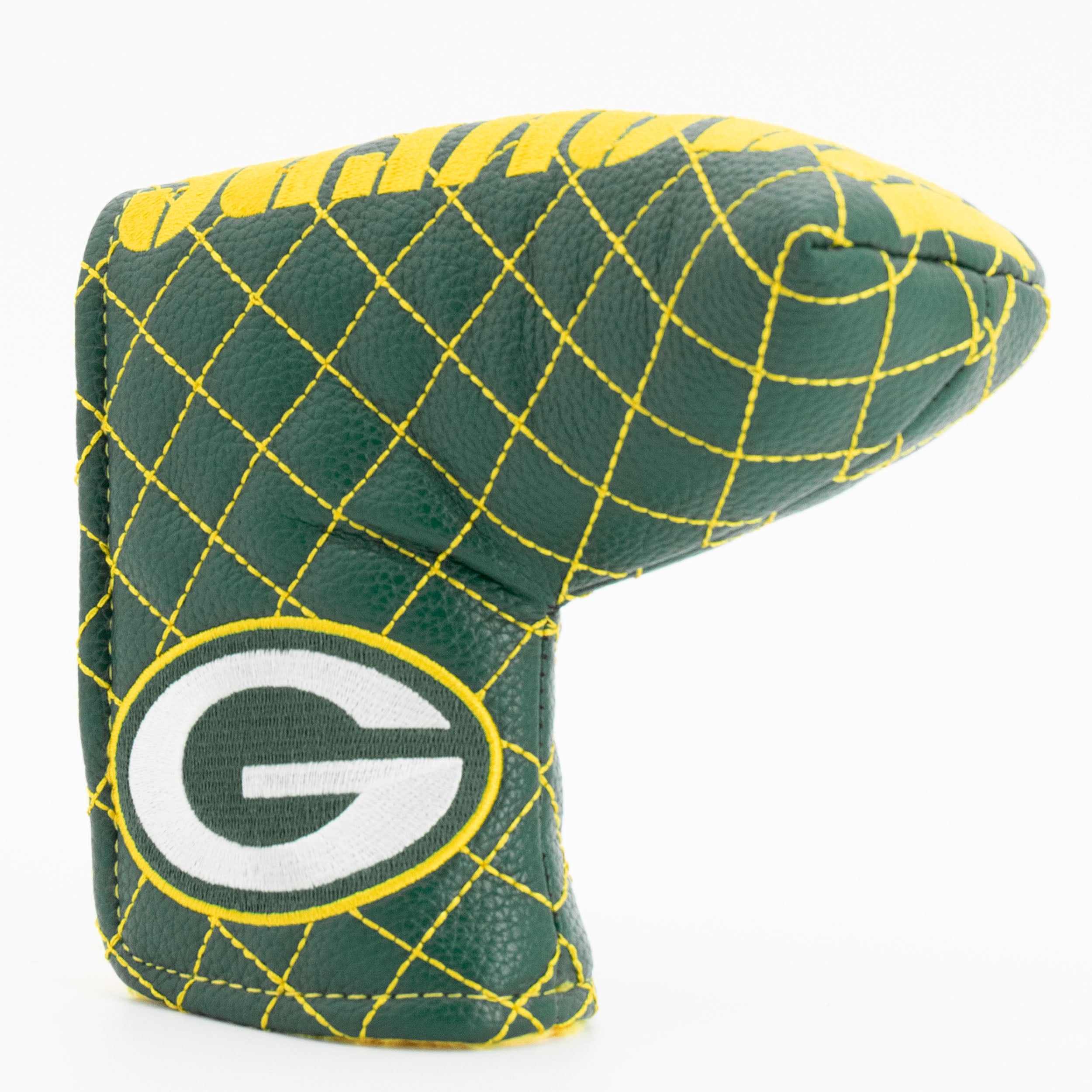 Green Bay Packers Quited Blade Putter Cover (SOLID)