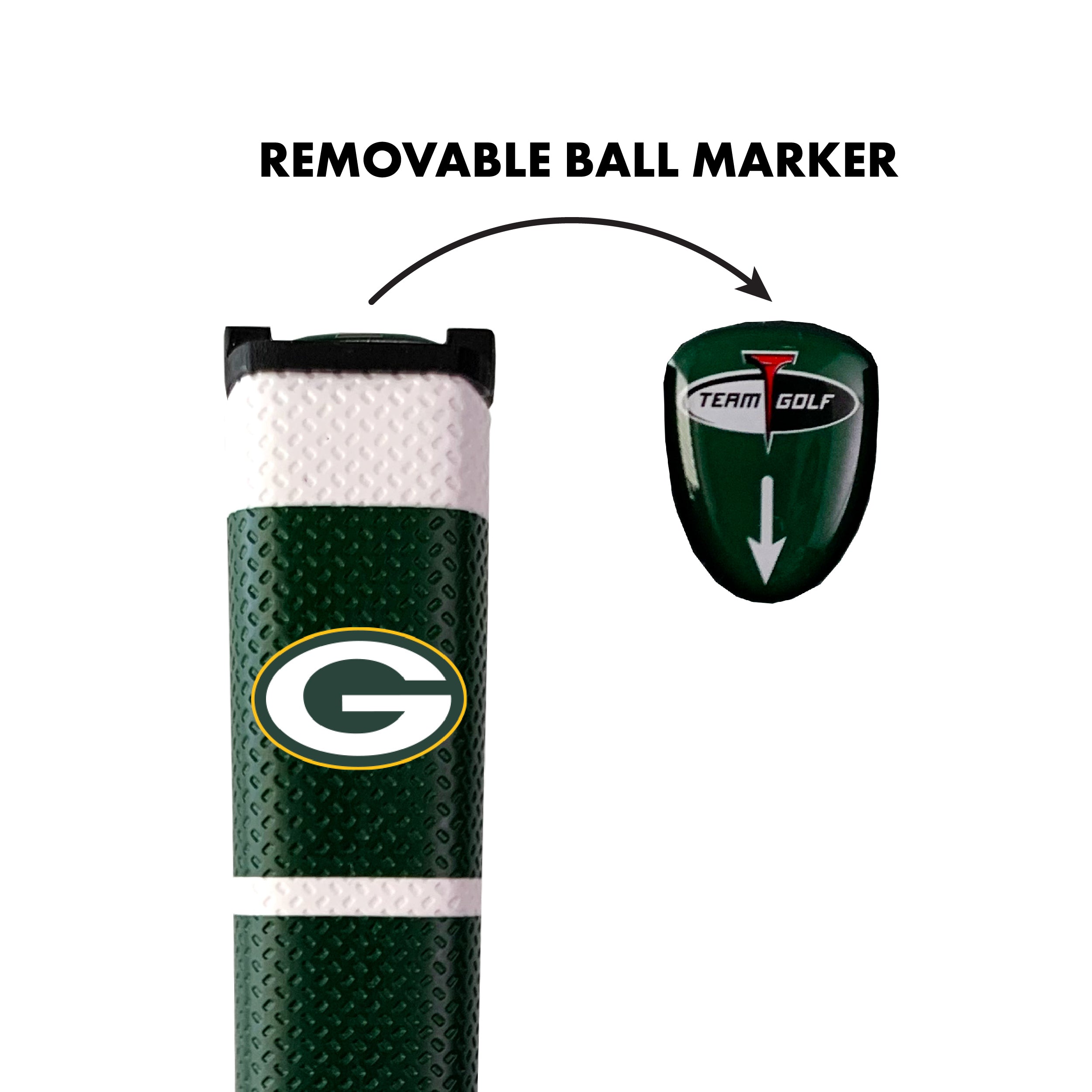 Green Bay Packers Putter Grip